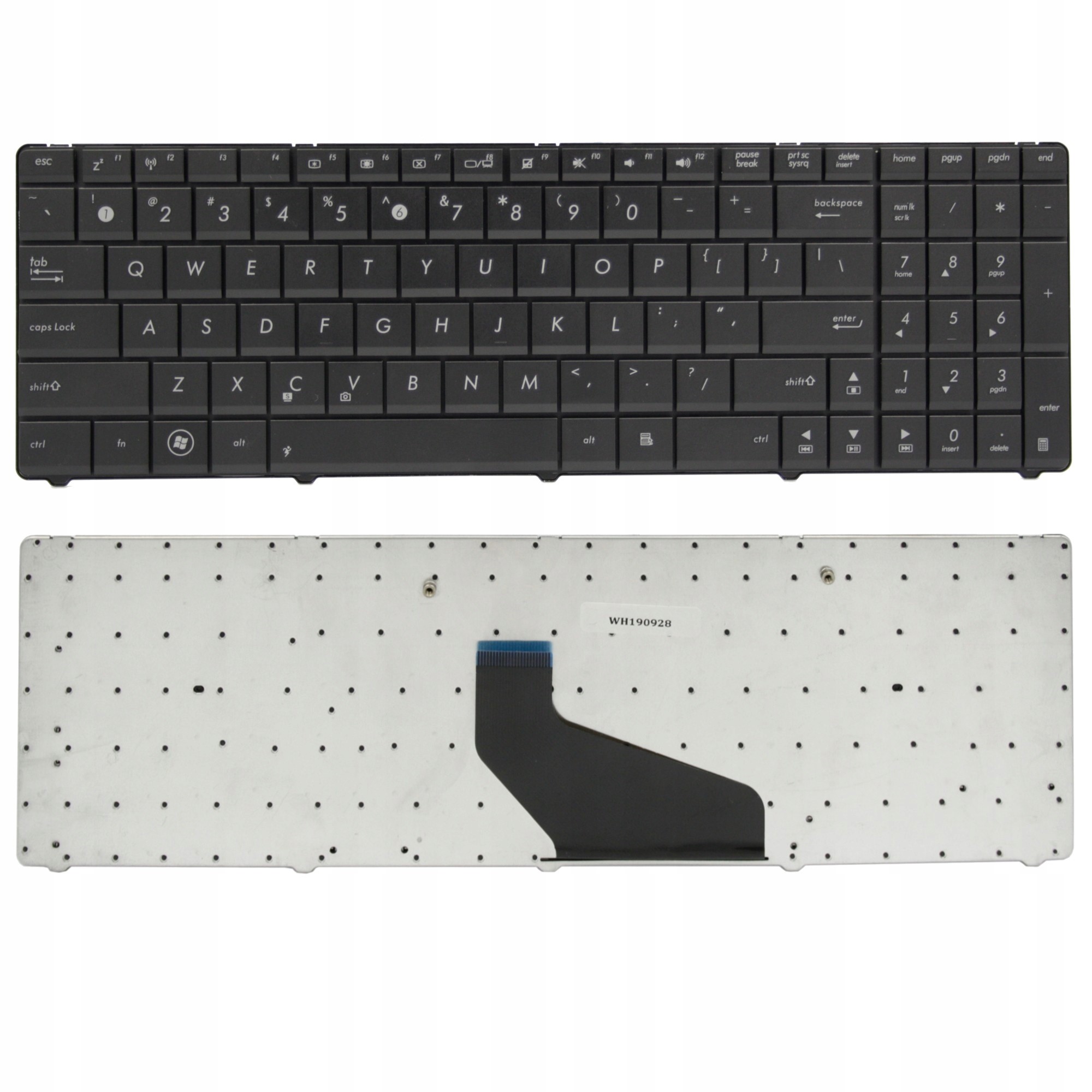 KLAWIATURA DO ASUS X53 X53B X53U X53T X53TA X53Z X73 - Klawiatury do laptopów