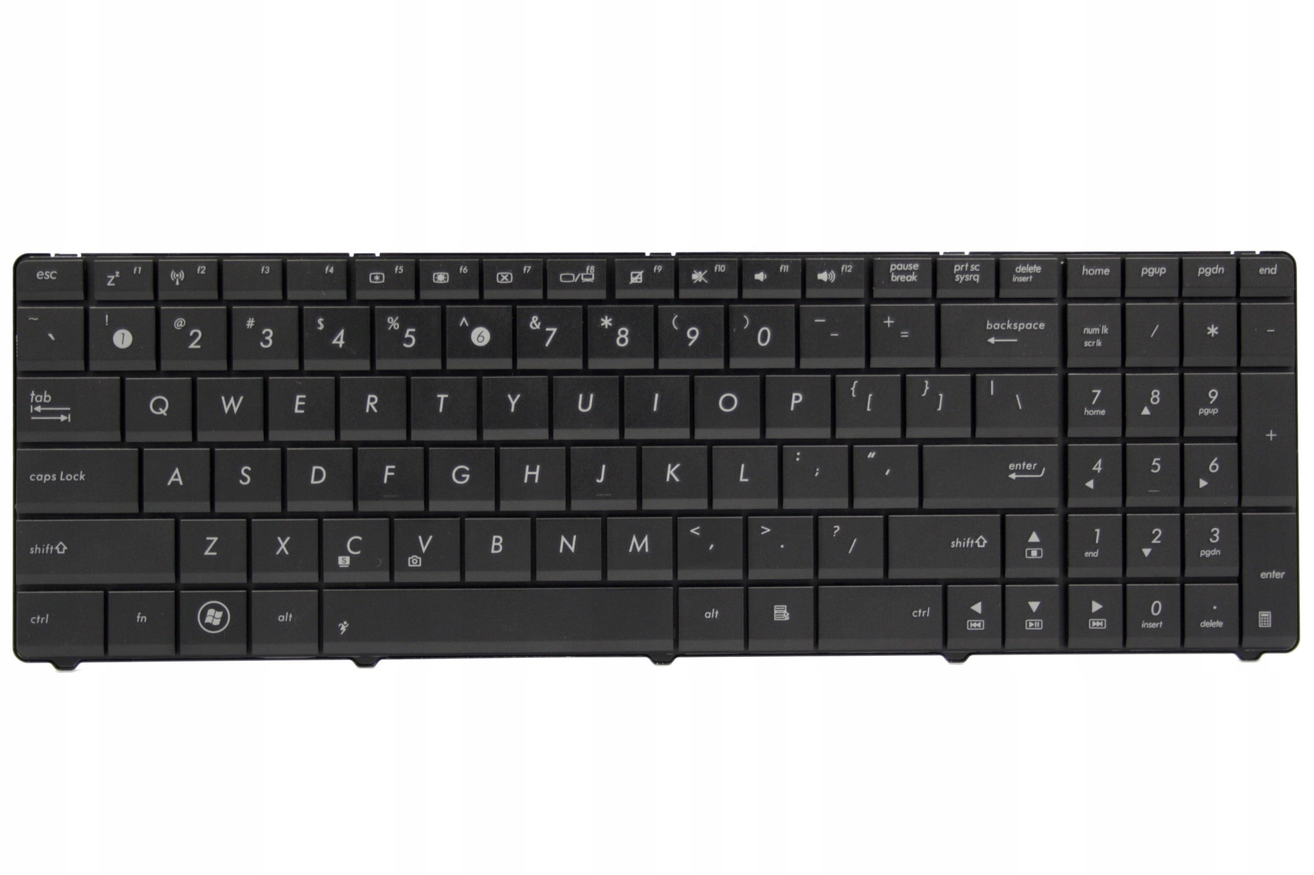 KLAWIATURA DO ASUS X53 X53B X53U X53T X53TA X53Z X73 - Klawiatury do laptopów