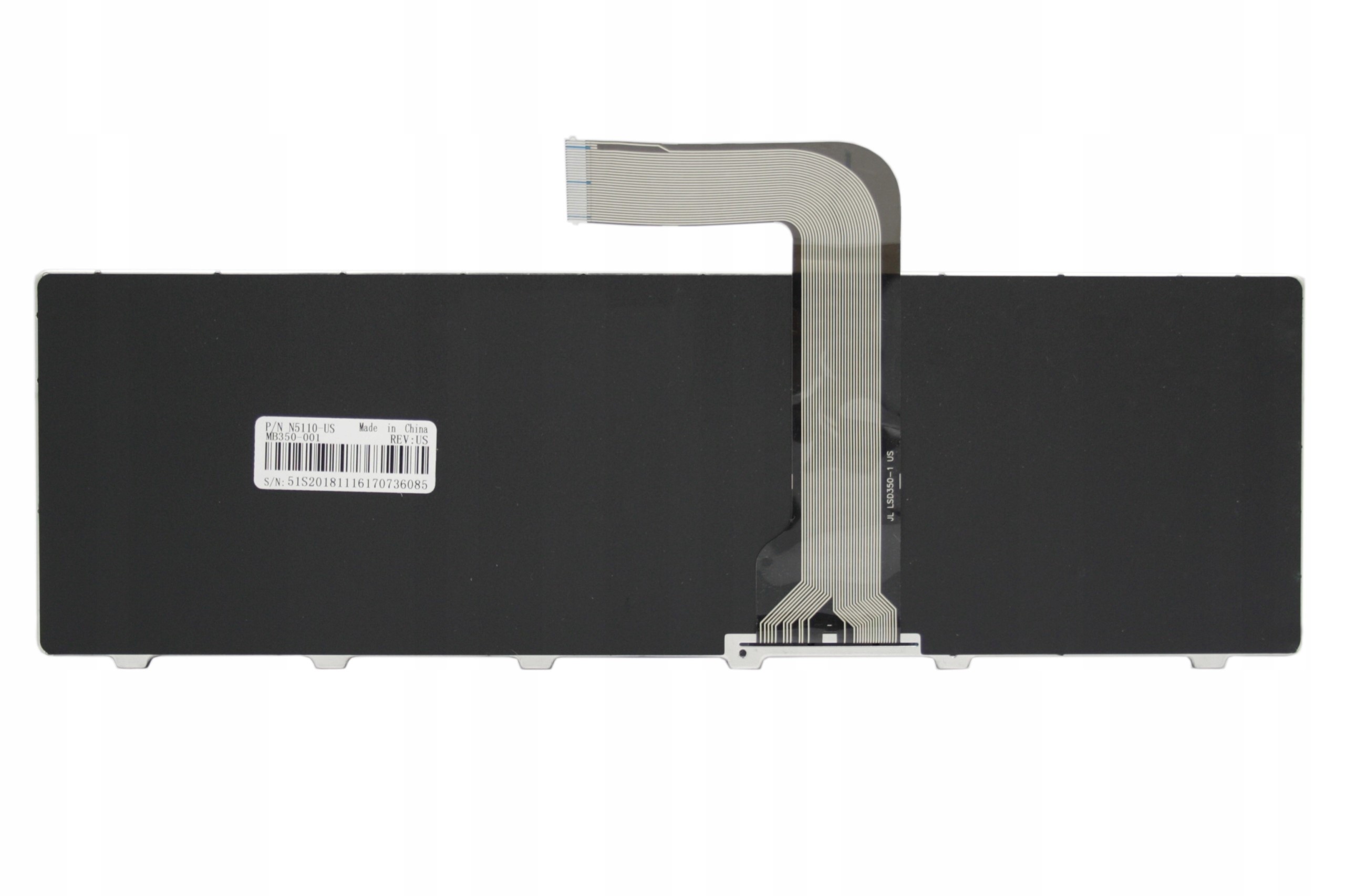 KLAWIATURA DO DELL INSPIRON NSK-DY0SW N5110 M5110 - Klawiatury do laptopów