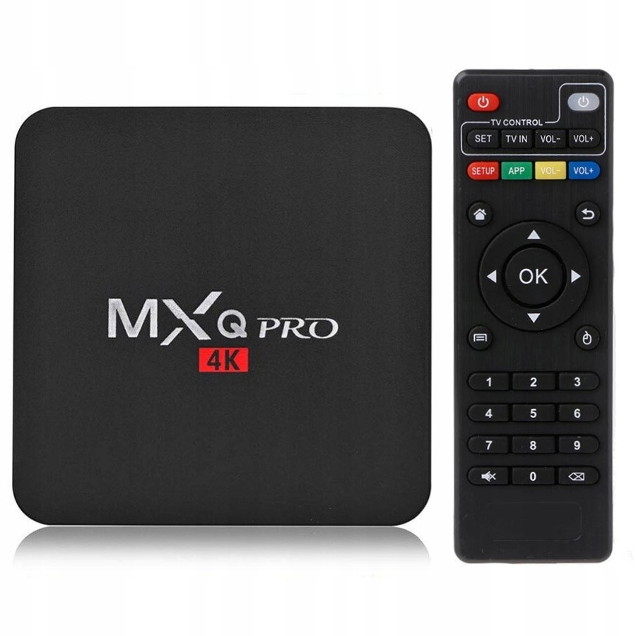 SMART TV BOX MXQ PRO 4K ULTRA HD ANDROID 7.1 - Przystawki Smart TV