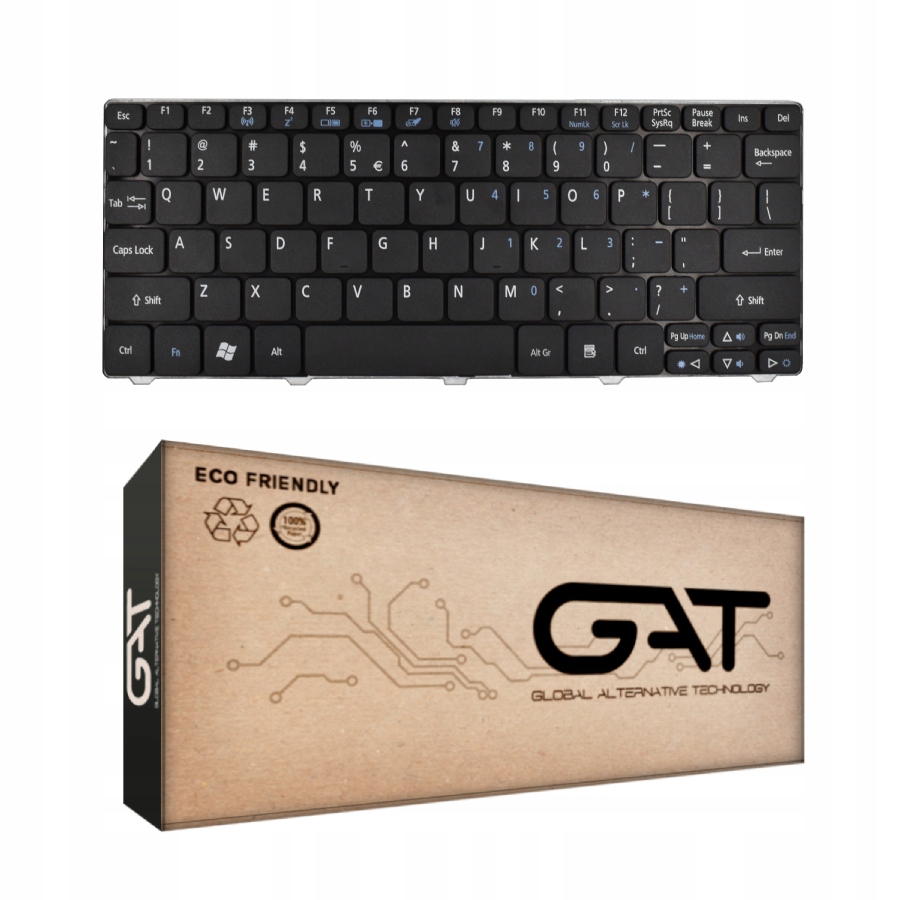 KLAWIATURA DO ACER ASPIRE ONE D255 D260 532H D257 D270 522 532 533 751 - Klawiatury do laptopów