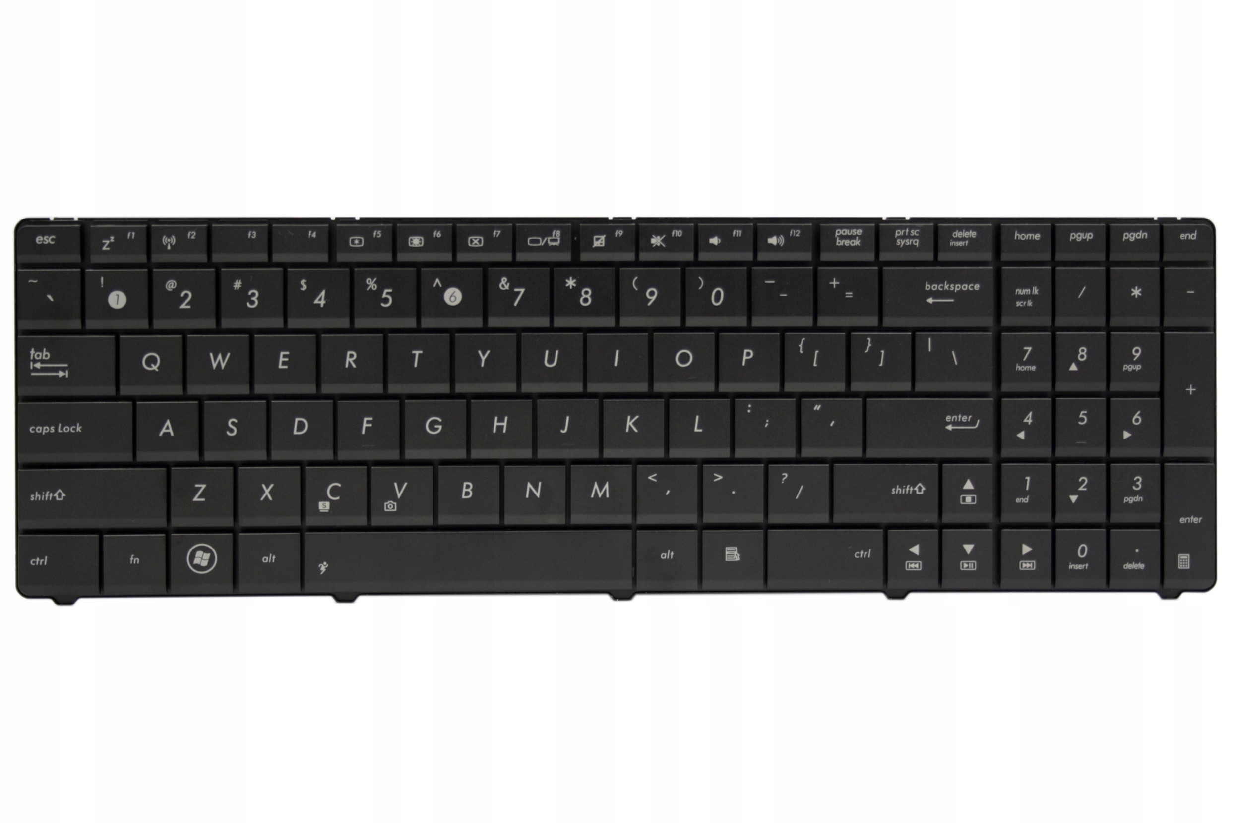 KLAWIATURA DO ASUS K52 K52J K53E X53S K53SJ X54C X54H G60 G73 - Klawiatury do laptopów