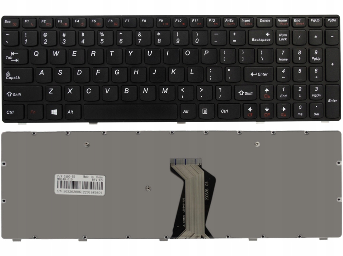 KLAWIATURA DO LENOVO G500 G505 G510 G700 G710 - Klawiatury do laptopów