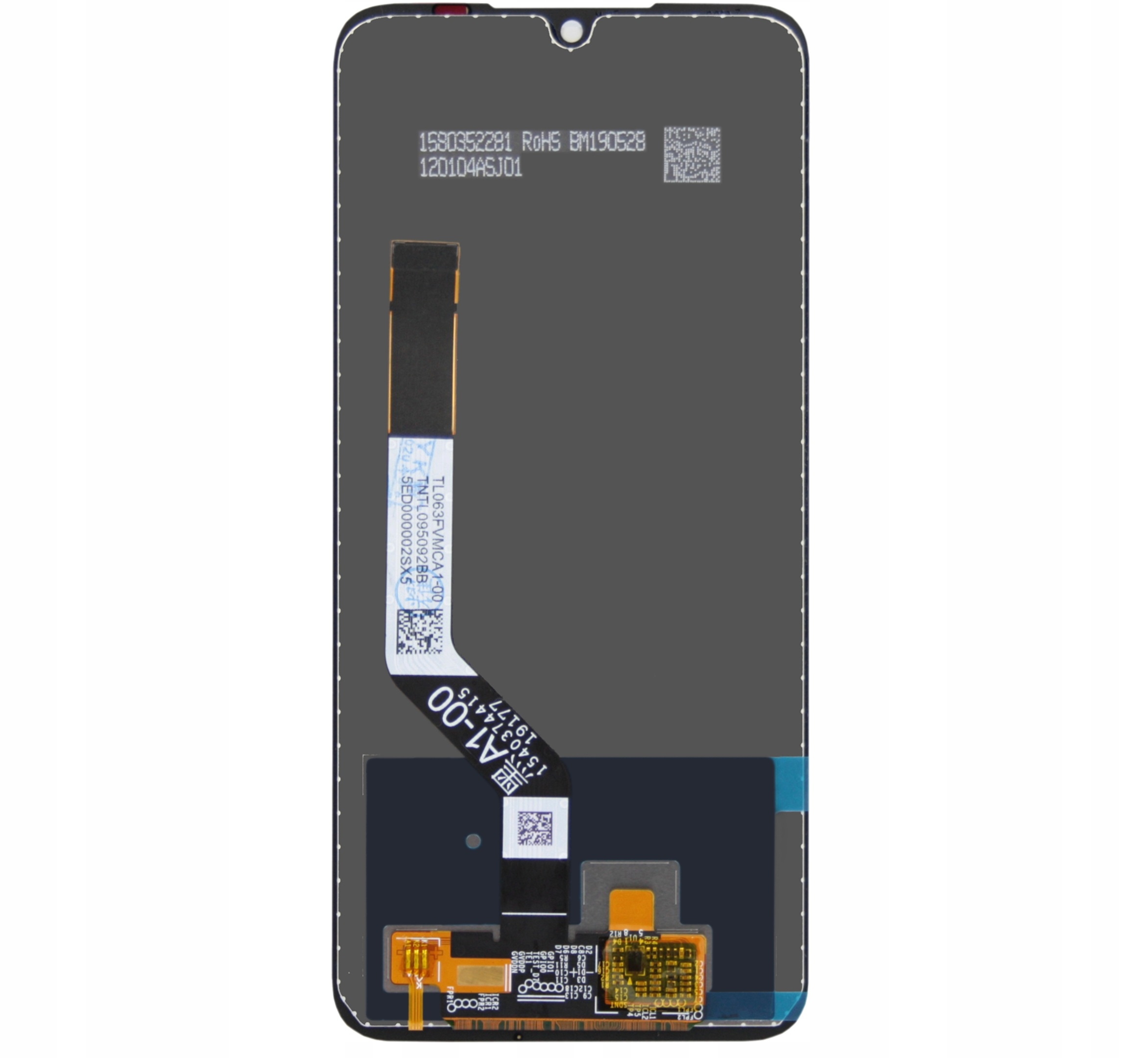 WYŚWIETLACZ I DIGITIZER XIAOMI REDMI NOTE 7 Z PROFESJONALNYMI  NARZĘDZIAMI GAT IPS - Wyświetlacze z digitizerami do telefonów