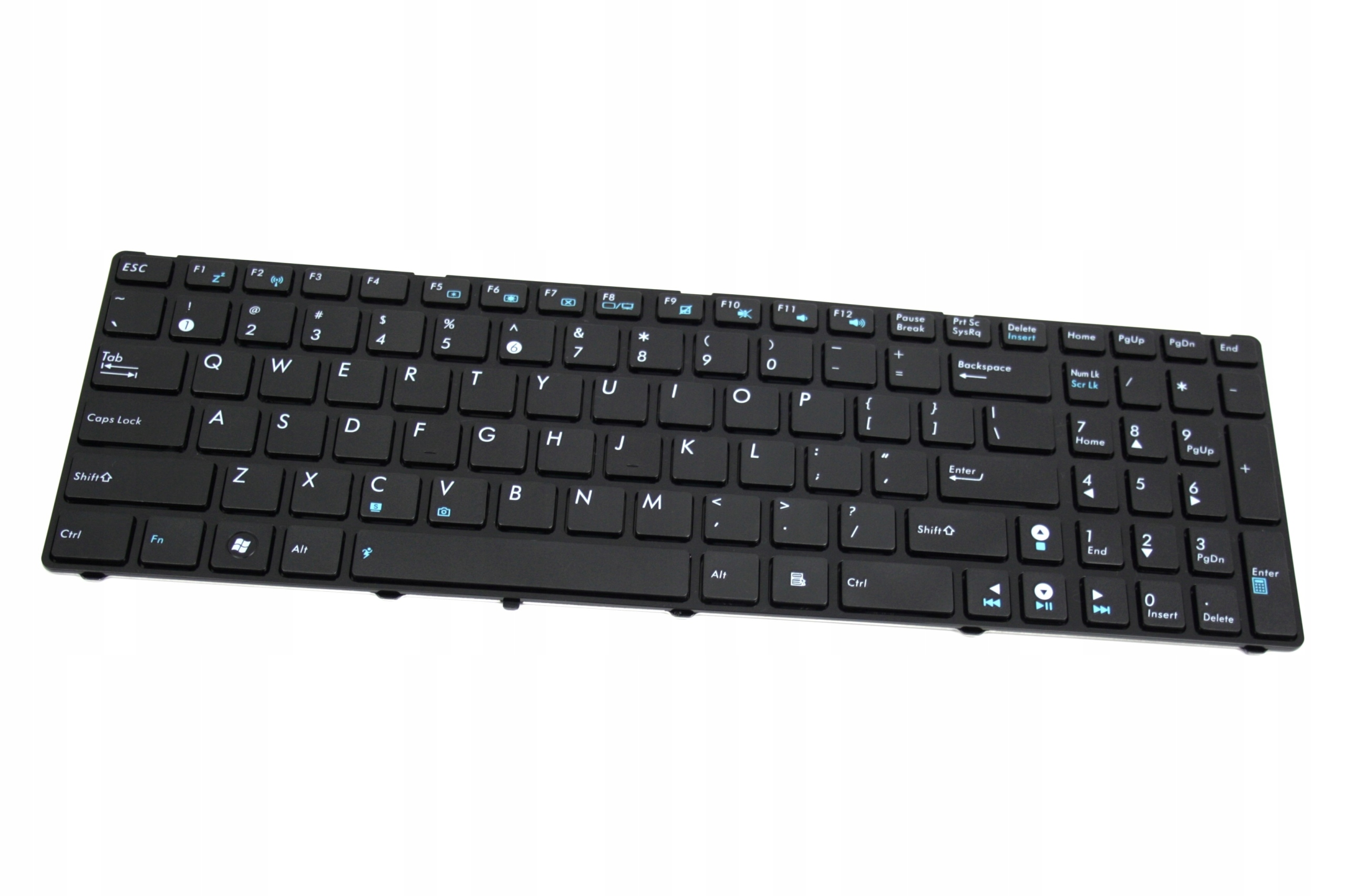 KLAWIATURA DO ASUS K52 X52 X53 K53E K53S X73 N61J RAMKA - Klawiatury do laptopów