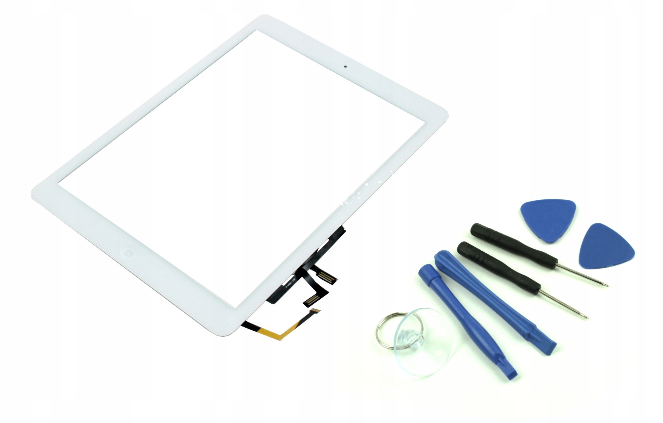 DIGITIZER IPAD 5 AIR A1474 A1475 A1476 Z NARZĘDZIAMI BIAŁY - Digitizery do tabletów