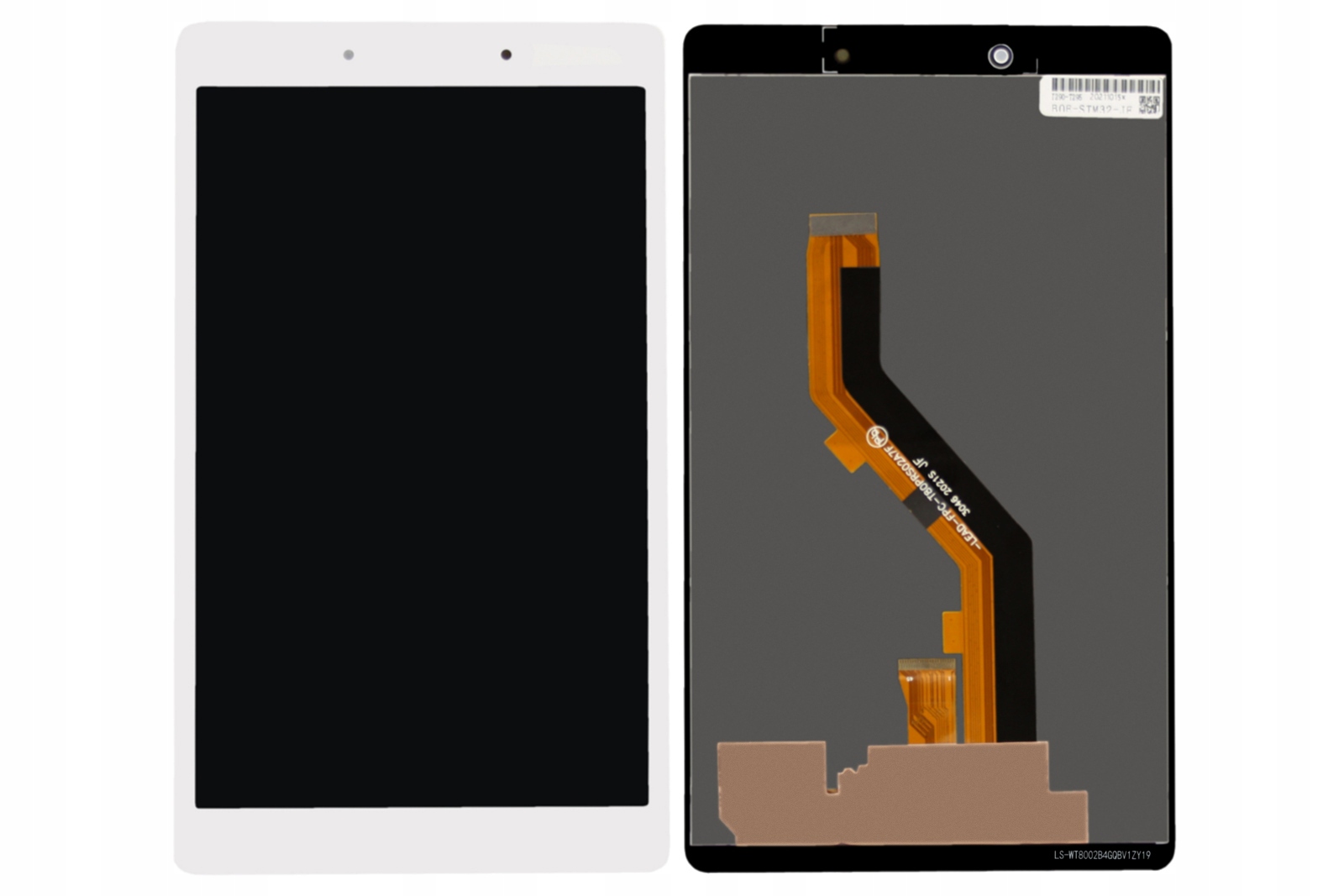 WYŚWIETLACZ Z DIGITIZEREM SAMSUNG TAB A8 2019 SM-T290 Z NARZĘDZIAMI GAT BIAŁY - Wyświetlacze z digitizerami do tabletów