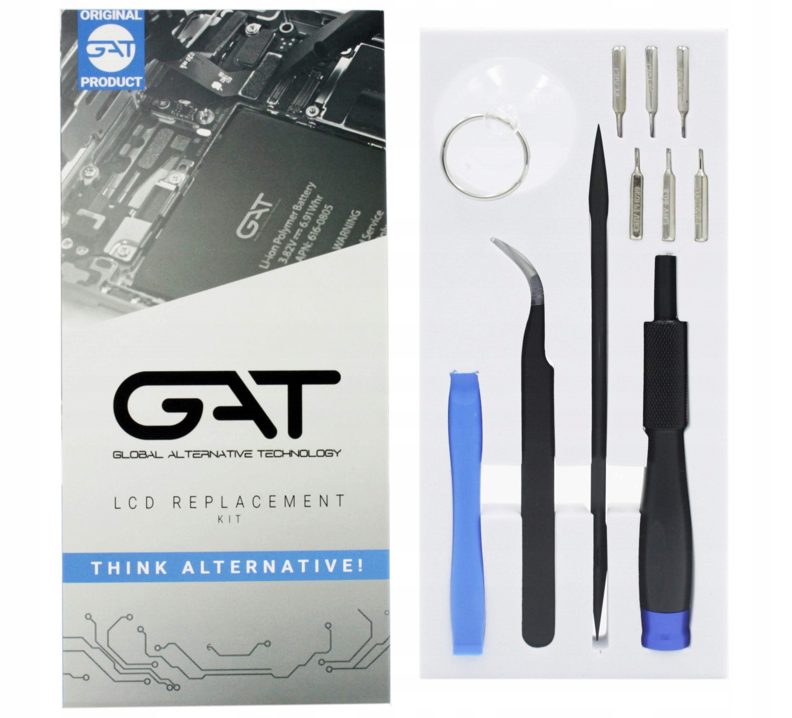 BATERIA ALCATEL ONE TOUCH OT-5035 TLiB5AF 1800MAH GAT Z ZESTAWEM NAPRAWCZYM PGAT - Baterie do telefonów