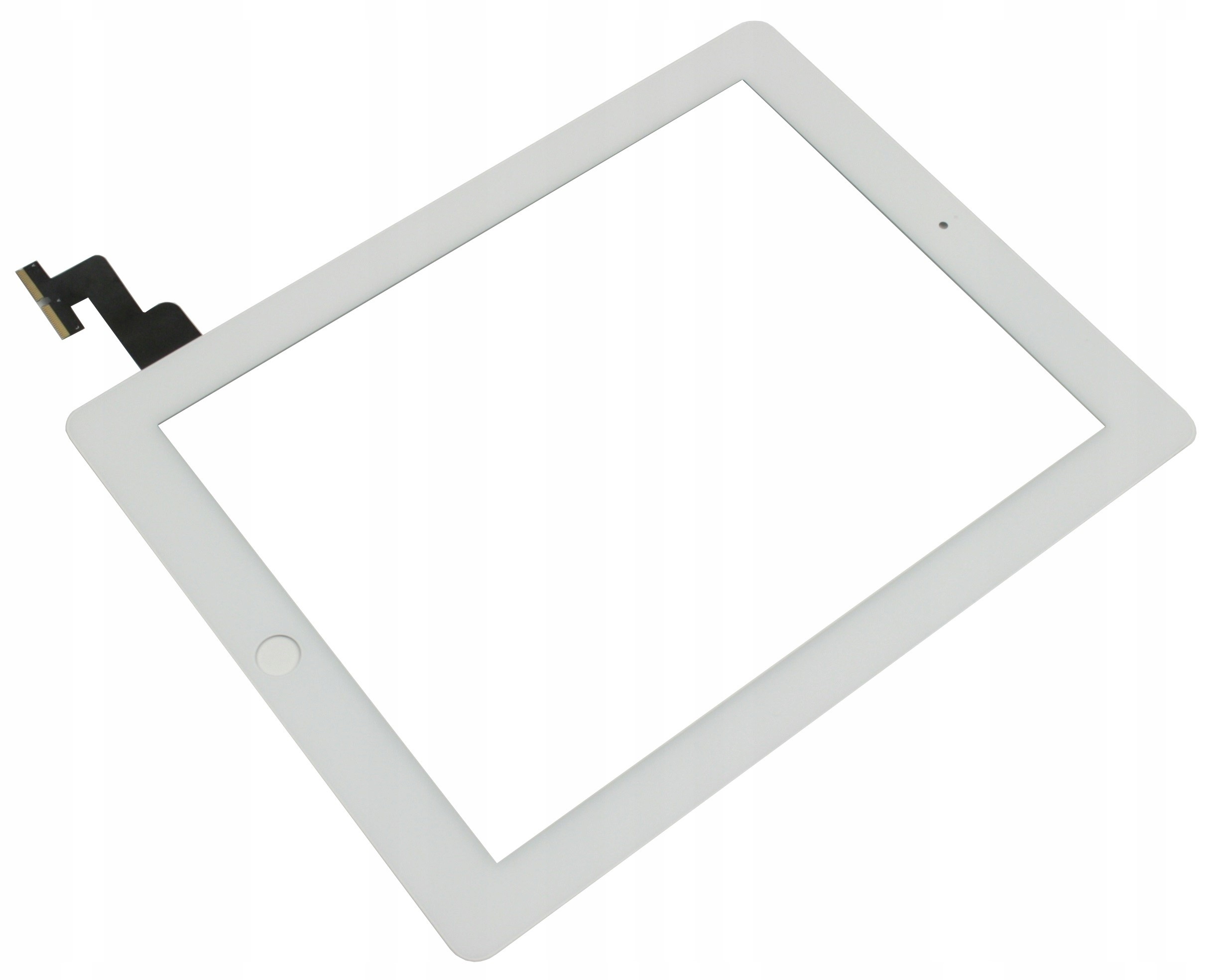 DIGITIZER IPAD 2 A1395 A1396 A1397 ZE ŚCIERECZKĄ BIAŁY - Digitizery do tabletów