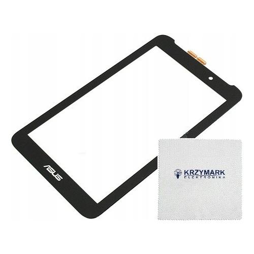 DIGITIZER DOTYK EKRAN SZYBKA ASUS FONEPAD 7, FE170CG ME170 K012 FE170 ZE ŚCIERECZKĄ CZARNY - Digitizery do tabletów