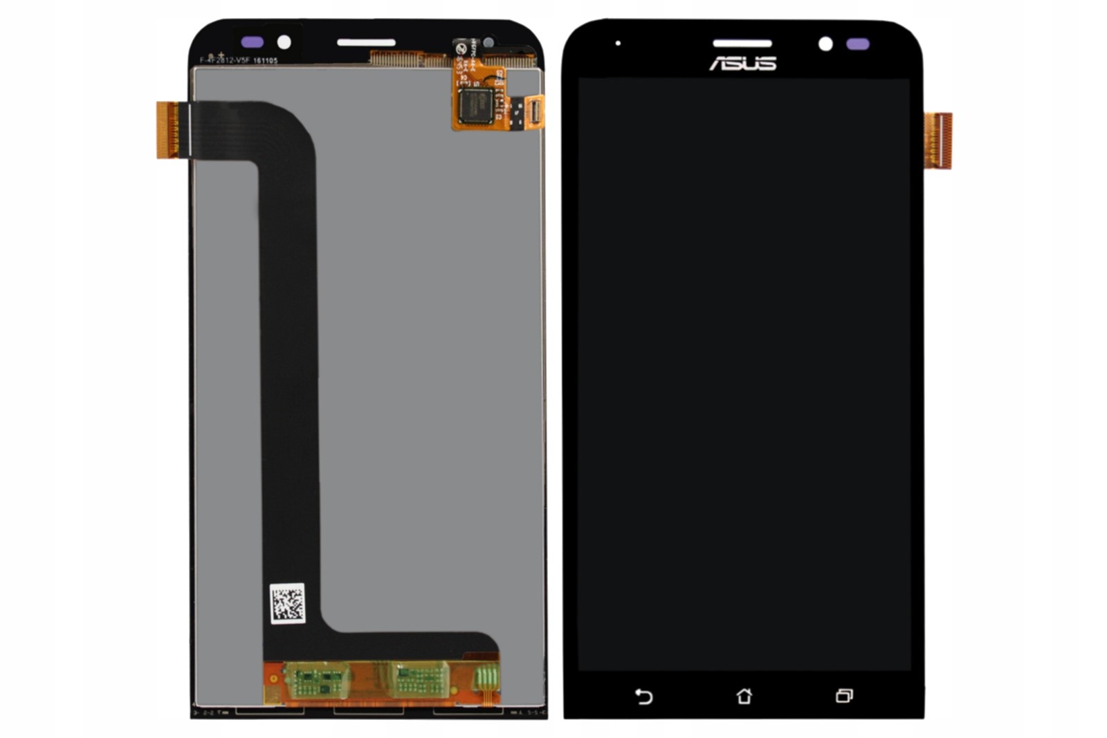WYŚWIETLACZ Z DIGITIZEREM FULL SET ASUS ZENFONE GO ZB552KL ZE ŚCIERECZKĄ CZARNY - Wyświetlacze z digitizerami do telefonów