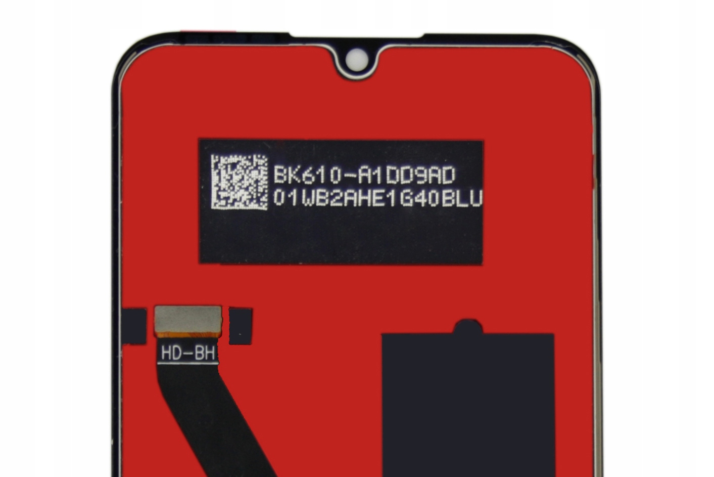WYŚWIETLACZ DIGITIZER HUAWEI Y6 2019 MRD-LX1 PRIME MRD-LX1F HONOR 8A ZE ŚCIERECZKĄ CZARNY IPS - Wyświetlacze z digitizerami do telefonów
