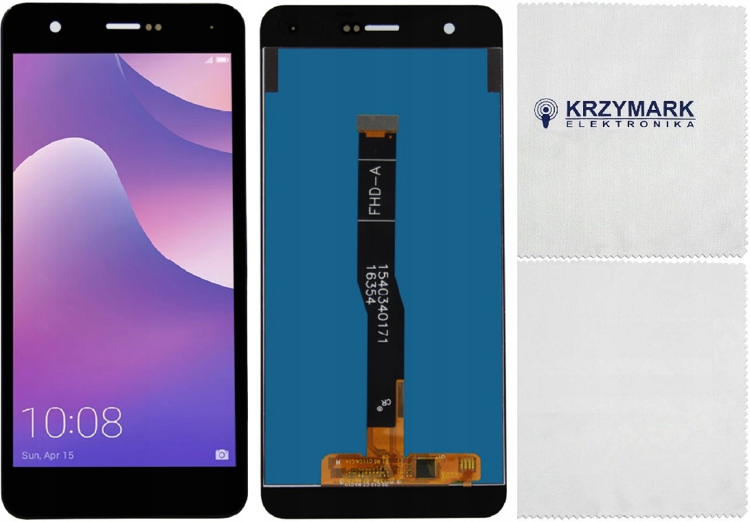 WYŚWIETLACZ Z DIGITIZEREM HUAWEI NOVA DUAL SIM CAN-L11 CAN-L01 CAN-L13 ZE ŚCIERECZKĄ - Wyświetlacze z digitizerami do telefonów