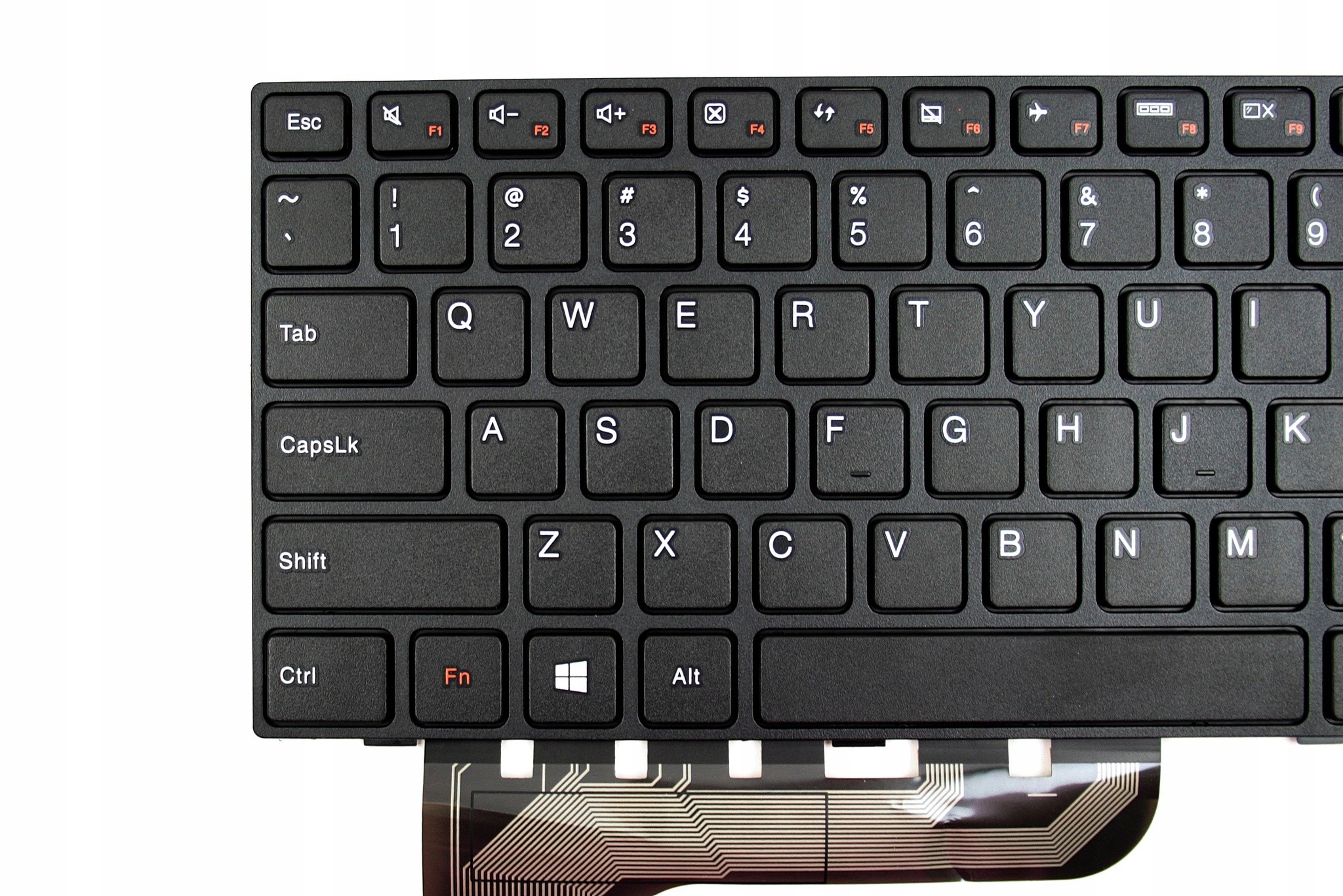 KLAWIATURA LENOVO IDEAPAD 100-15IBY 100-15L 80MJ00EYPB 80MJ00HMPB CZARNA KGAT - Klawiatury do laptopów