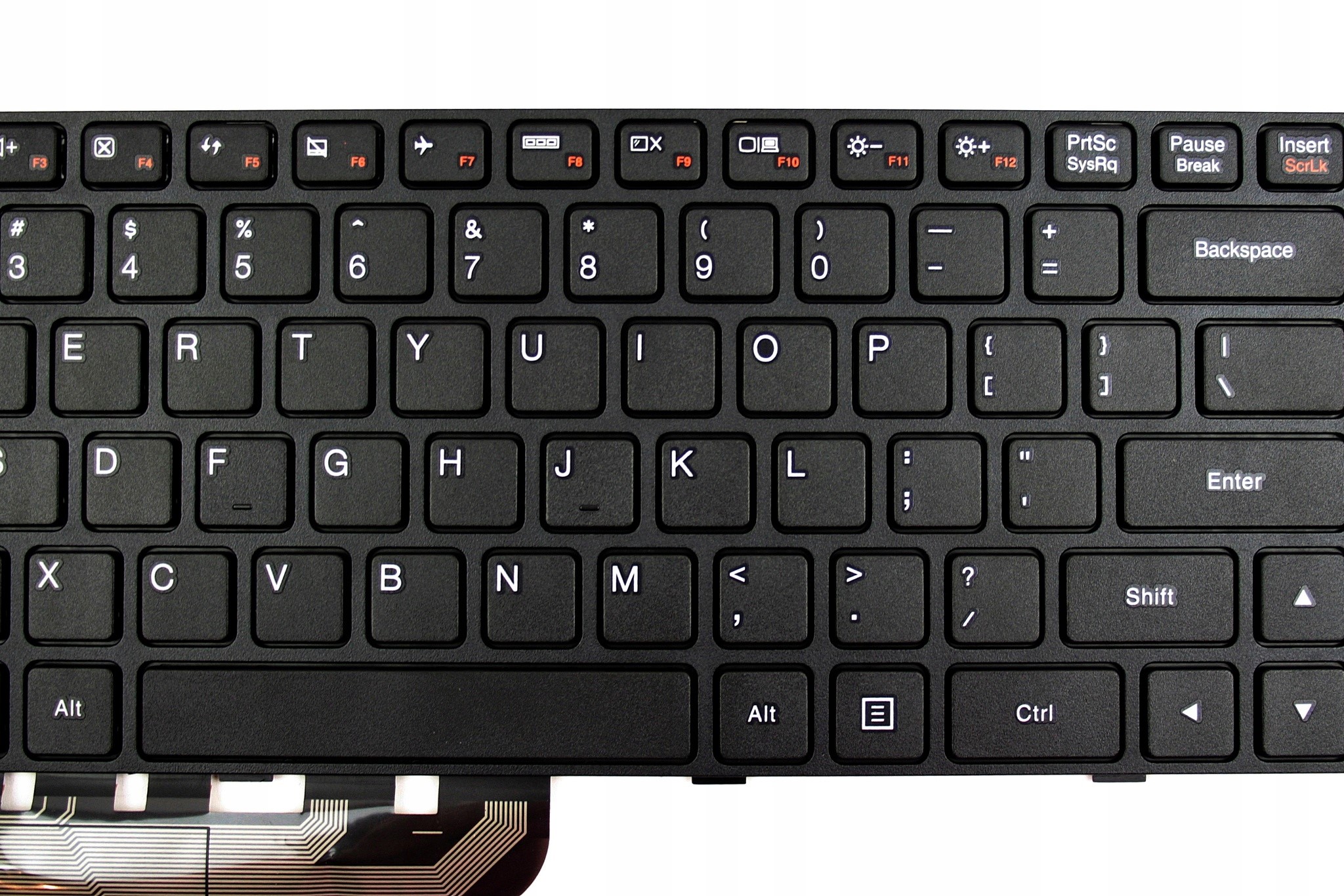KLAWIATURA LENOVO IDEAPAD 100-15IBY 100-15L 80MJ00EYPB 80MJ00HMPB CZARNA KGAT - Klawiatury do laptopów
