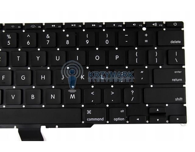 KLAWIATURA APPLE MACBOOK AIR 11 A1370 A1465 US CZARNA - Klawiatury do laptopów