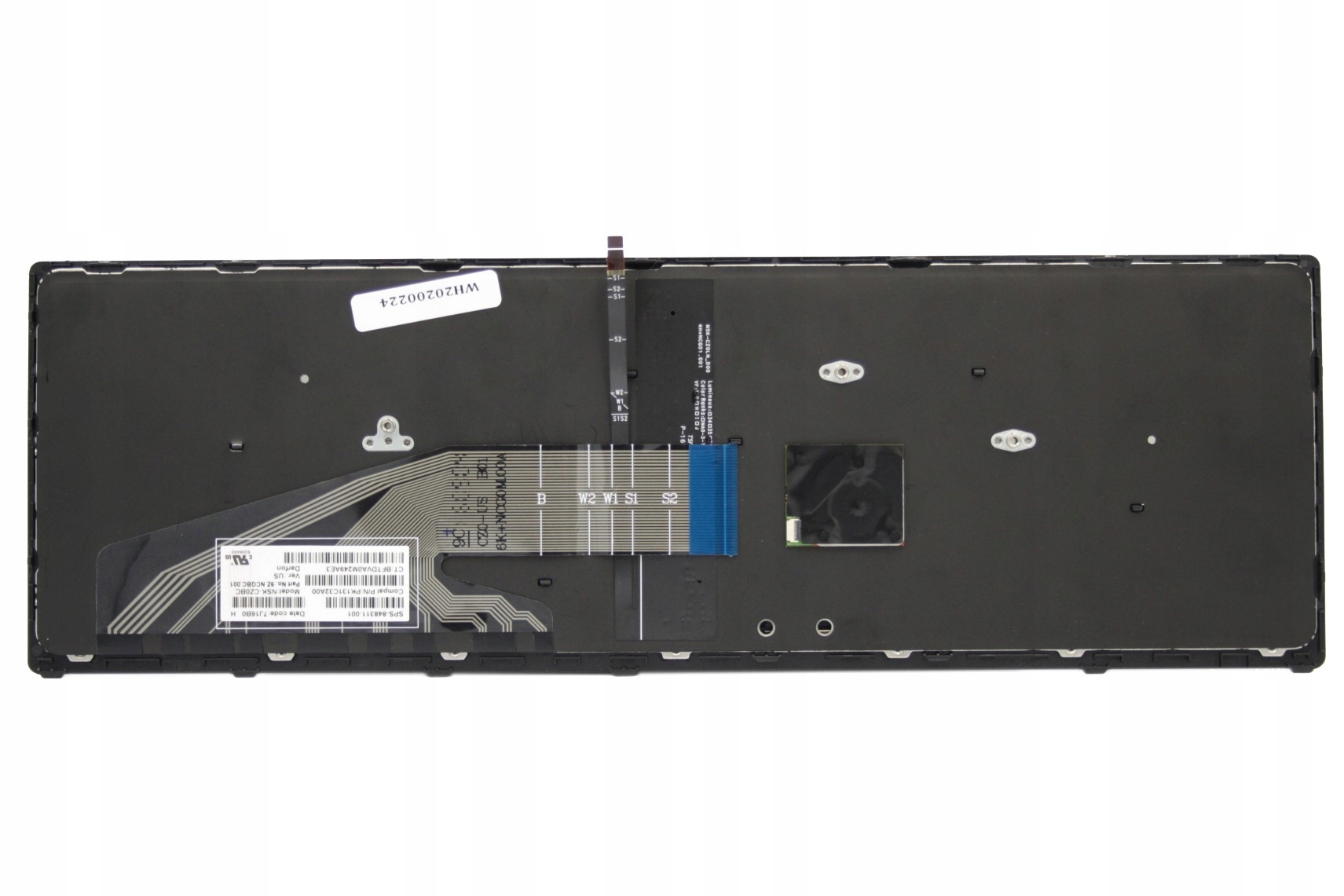 KLAWIATURA HP ZBOOK G3 17 15 848311-001 Z RAMKĄ POINTEREM I PODŚWIETLENIEM KGAT - Klawiatury do laptopów