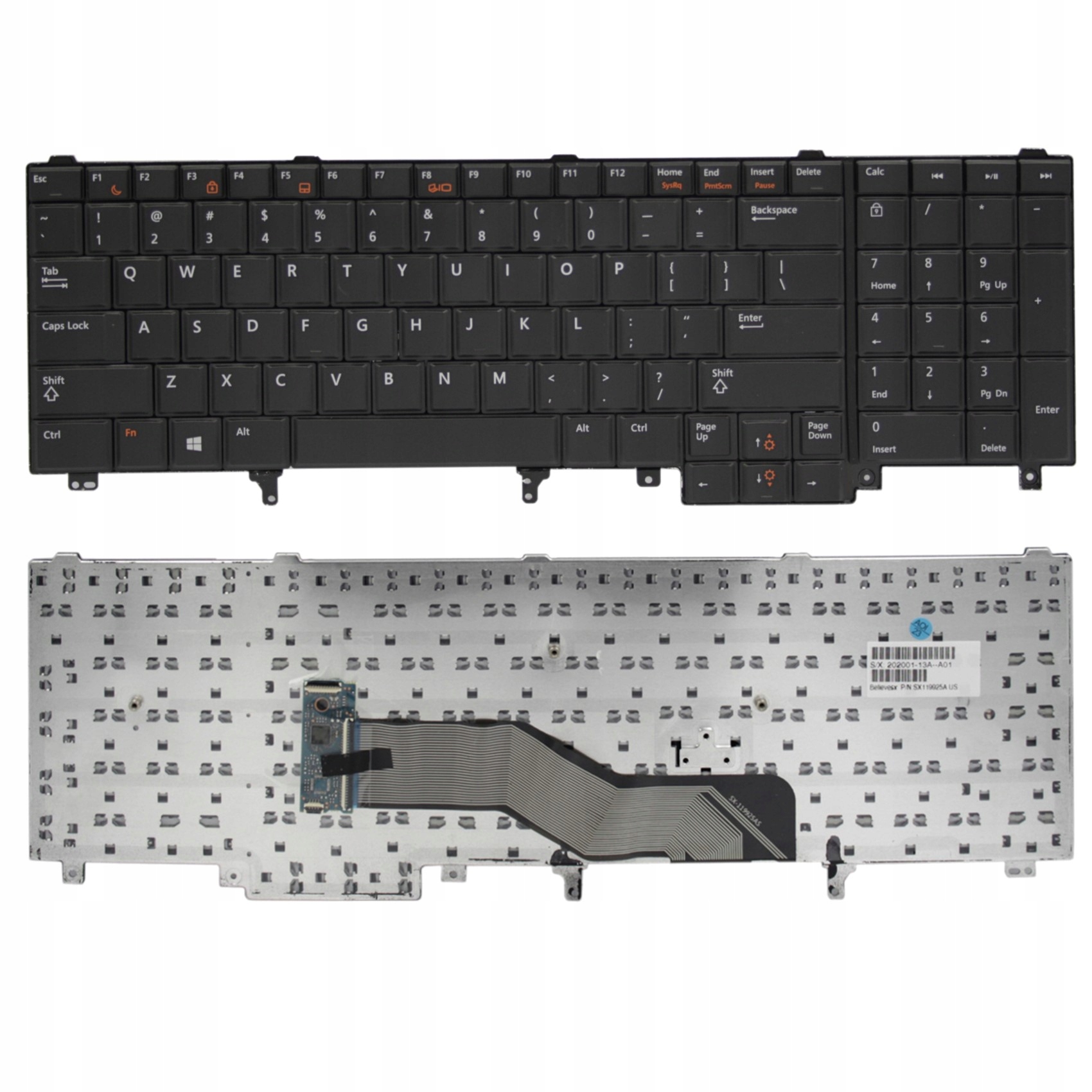 KLAWIATURA DELL PRECISION M4600 M6600 M6700 KGAT - Klawiatury do laptopów