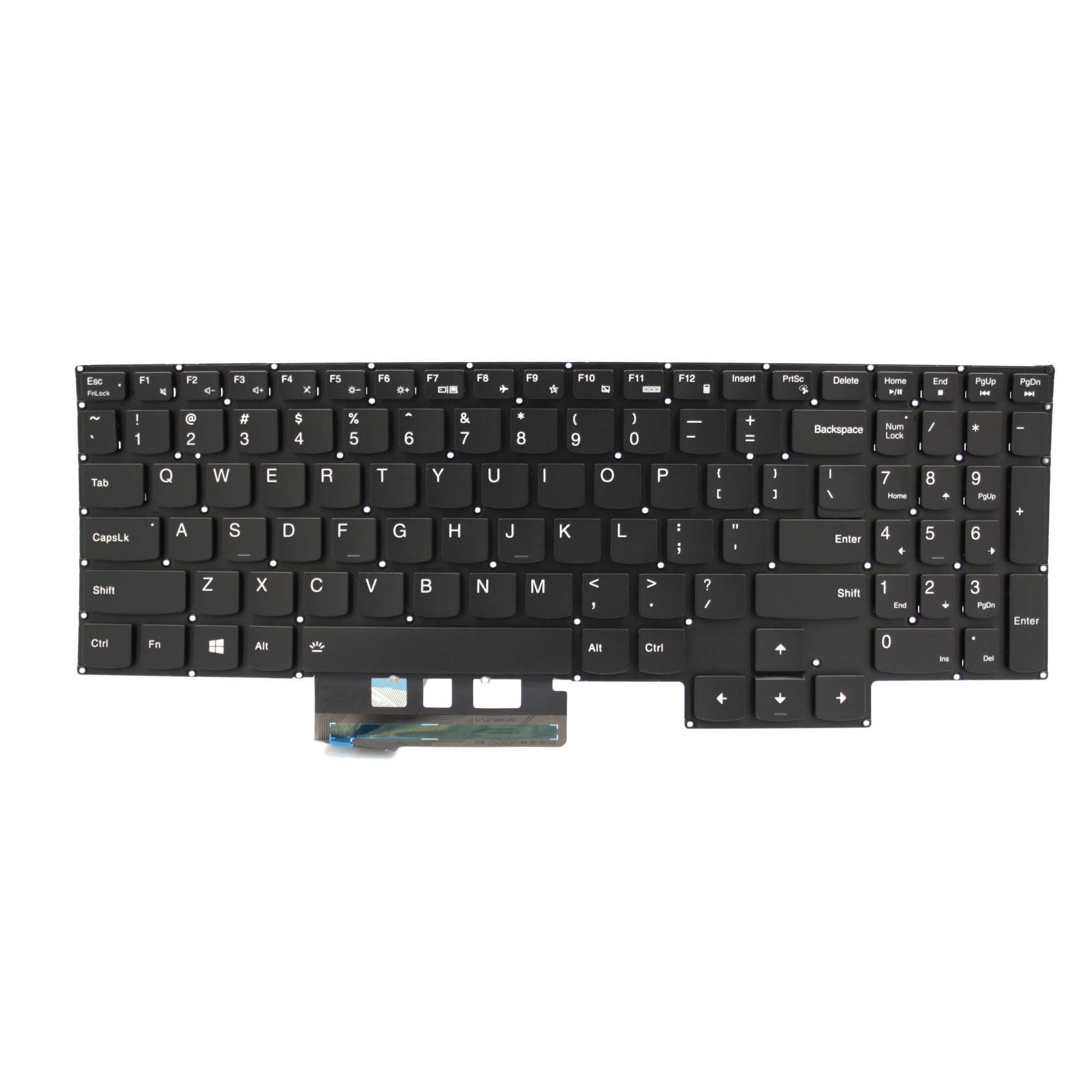 KLAWIATURA DO LENOVO US LEGION 5 15ACH6H 15ACH6 15ITH6H 15ITH6 LED BEZ RAMKI PODŚWIETLANA LED - Klawiatury do laptopów