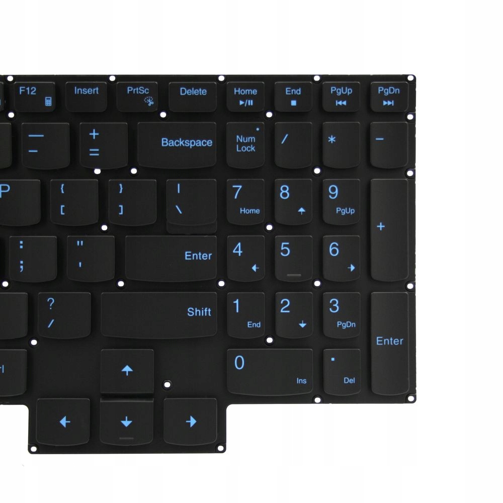 KLAWIATURA LENOVO US LEGION 5 15ACH6H 15ACH6 NIEBIESKIE NAPISY PODŚWIETLANA LED - Klawiatury do laptopów