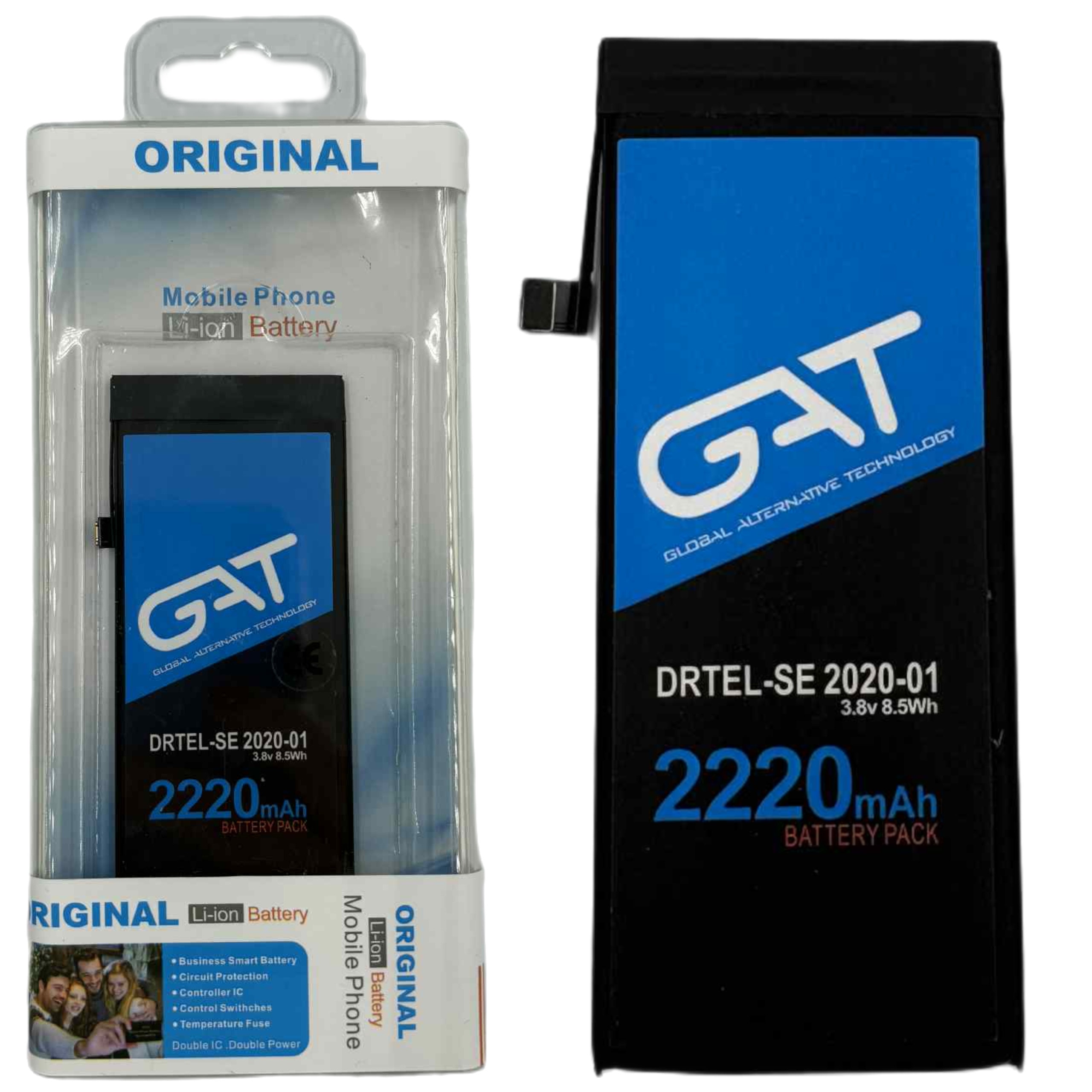 BATERIA IPHONE SE 2020 A2275 A2298 A2296 2220 MAH GAT 2 GENERACJA 3,8V 8,5 WH - Import z systemu magazynowego