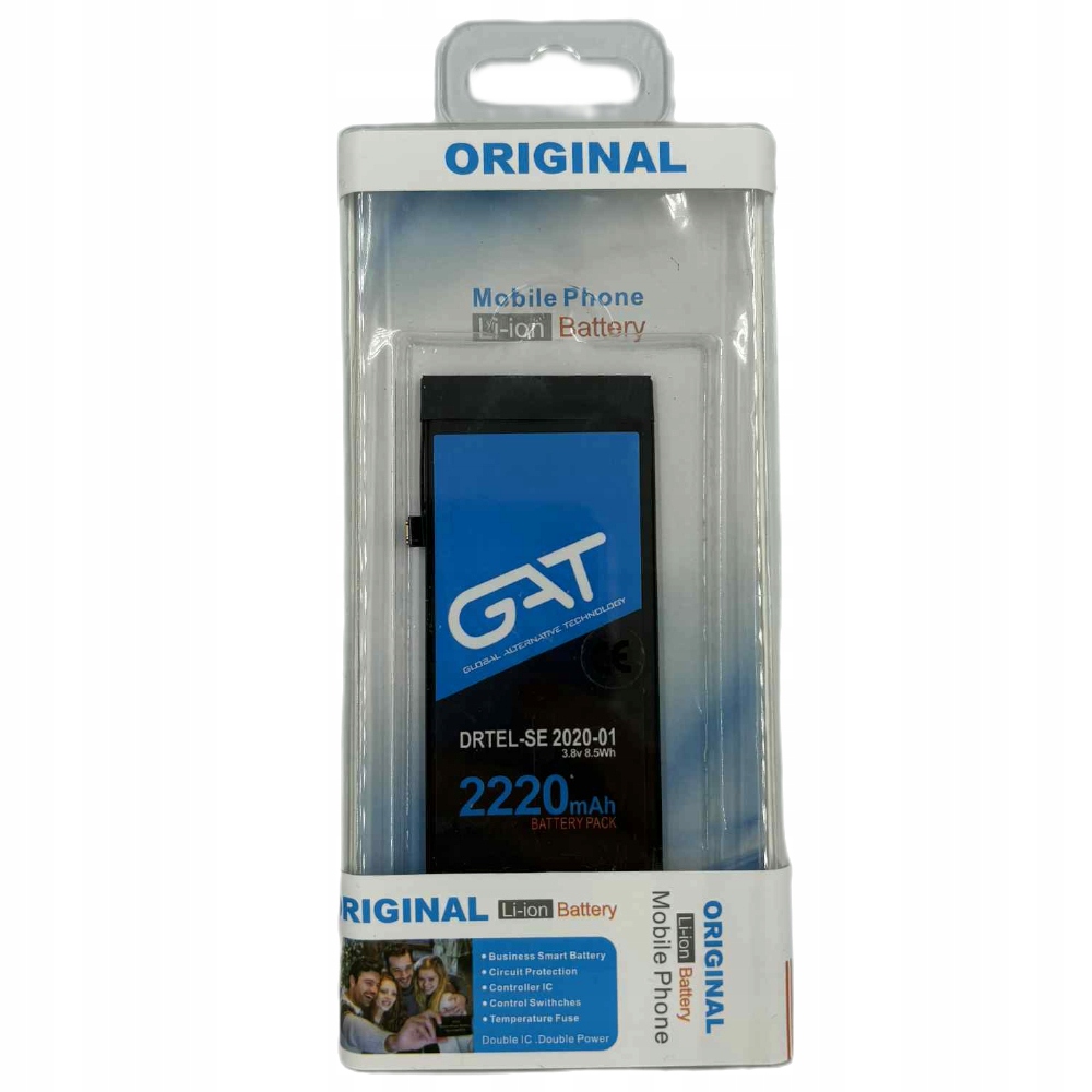 BATERIA IPHONE SE 2020 A2275 A2298 A2296 2220 MAH GAT 2 GENERACJA 3,8V 8,5 WH - Import z systemu magazynowego