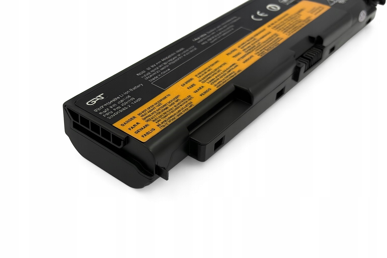 BATERIA 45N1153 45N1160 LENOVO T440P T540P W540 W541 L440 L540 4400mAh 10,8V CZARNA 45N1158 45N1159 - Baterie do laptopów