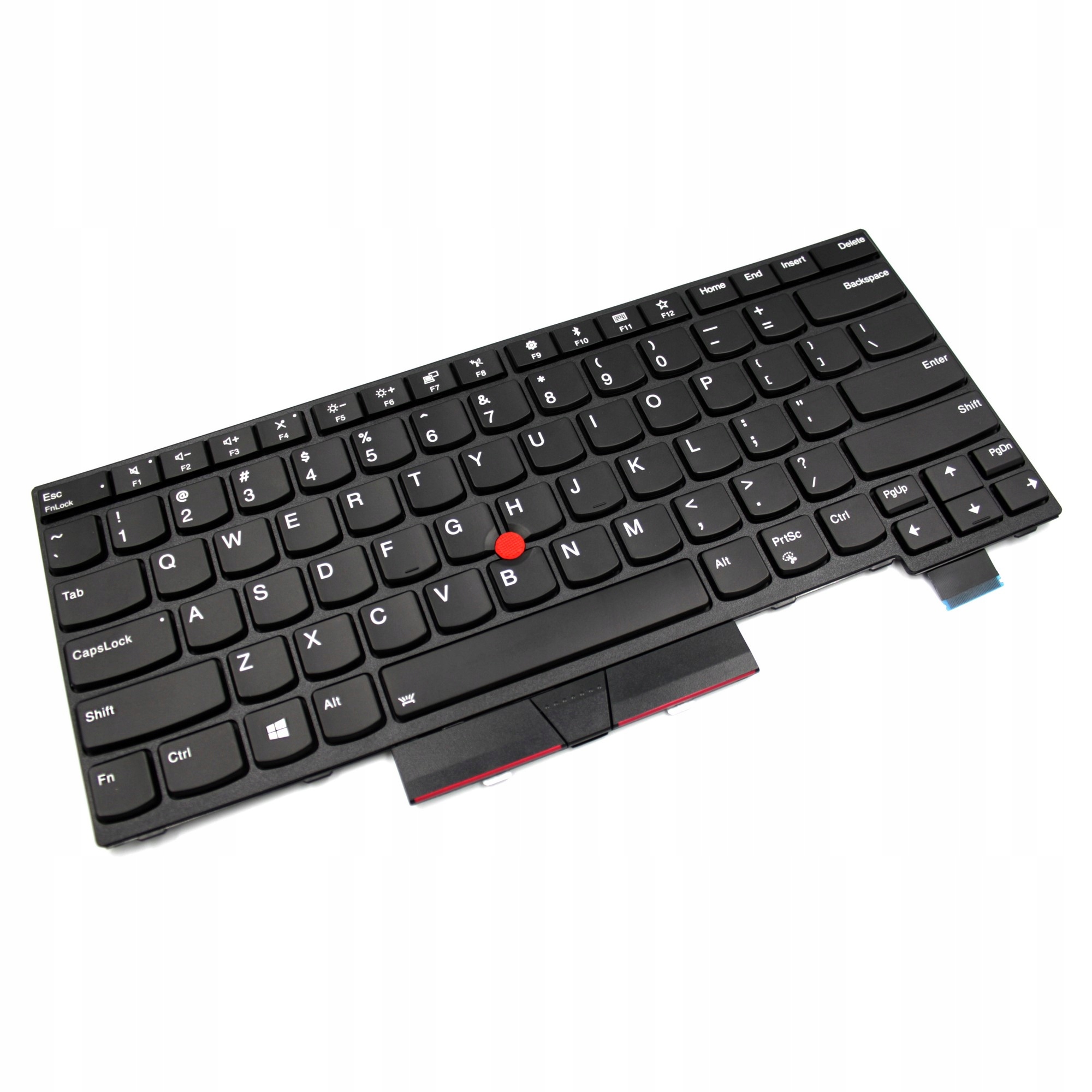 LENOVO US CZARNA THINKPAD T470 T480 A475 A485 LED RAMKA TRACKPOINT - Klawiatury do laptopów
