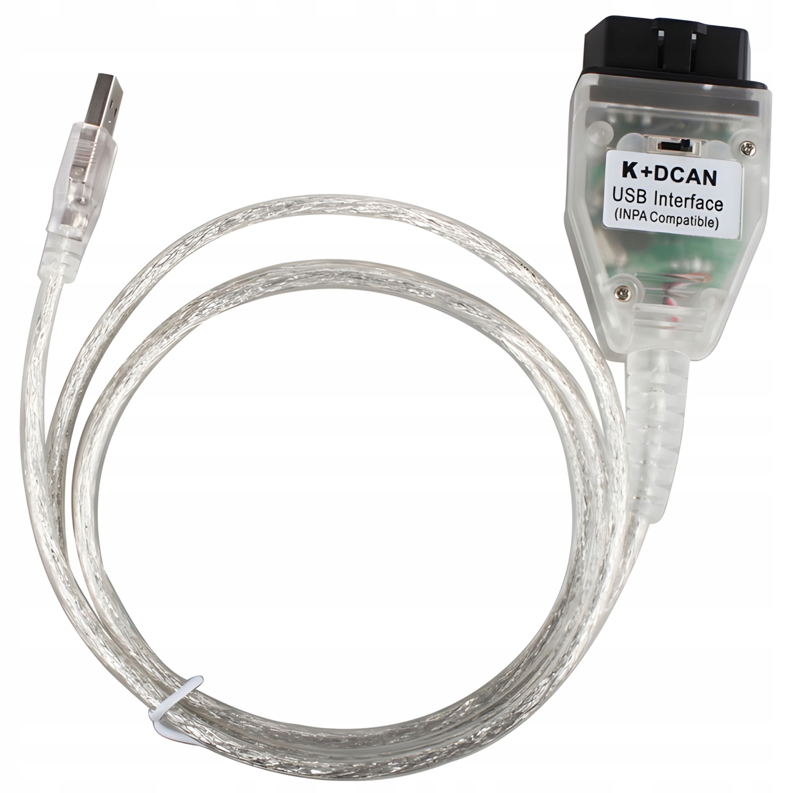 INTERFEJS DIAGNOSTYCZNY K+DCAN BMW2006 - 2007 E60 E61 E83 E81 E87 E90 E91 E92 E93 E70 R56 BIAŁYSTARSZE MODELE 1995 - 2013 - OFERTA
