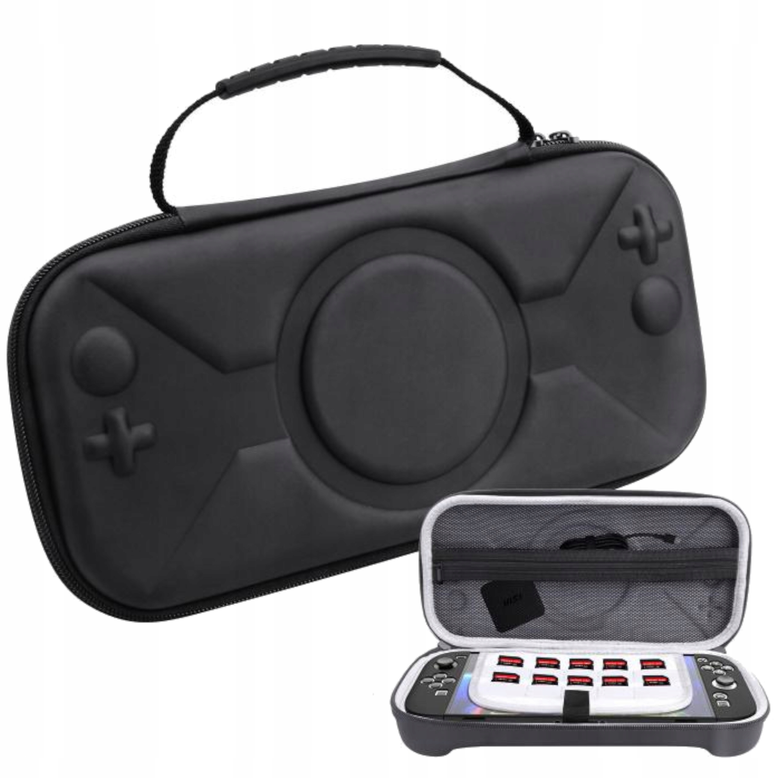 ETUI WALIZKA NA NINTENDO SWITCH 2 CZARNE - Rodzina