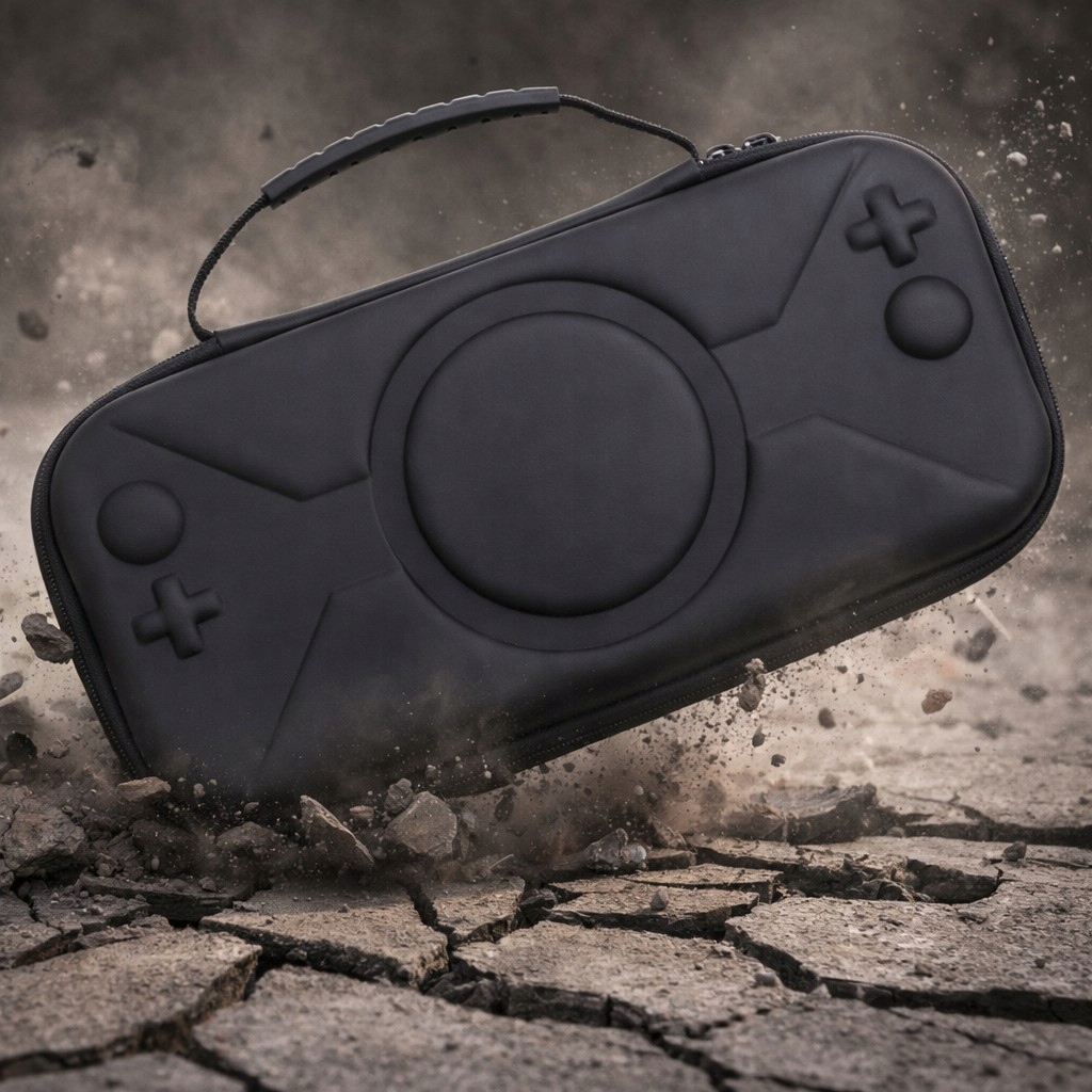 ETUI WALIZKA NA NINTENDO SWITCH 2 CZARNE - Rodzina