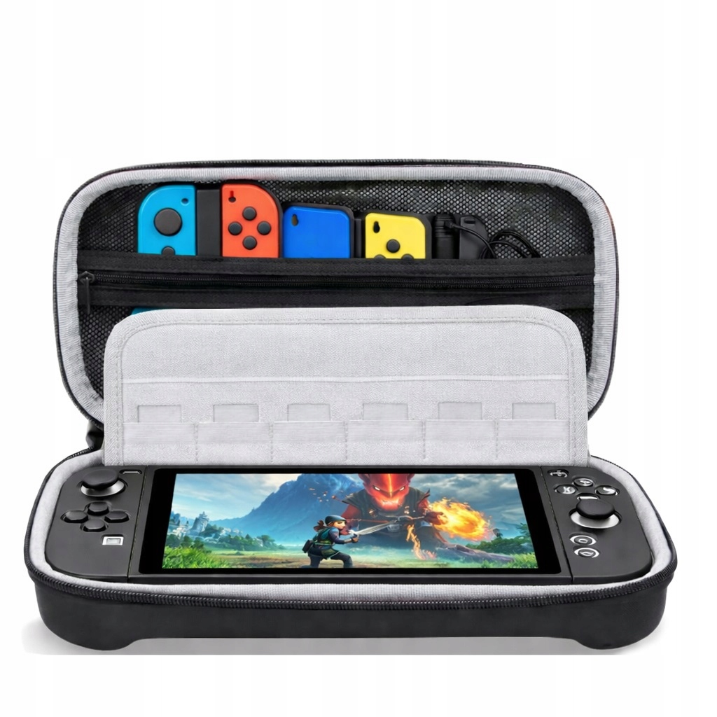 ETUI WALIZKA NA NINTENDO SWITCH 2 CZARNE - Rodzina