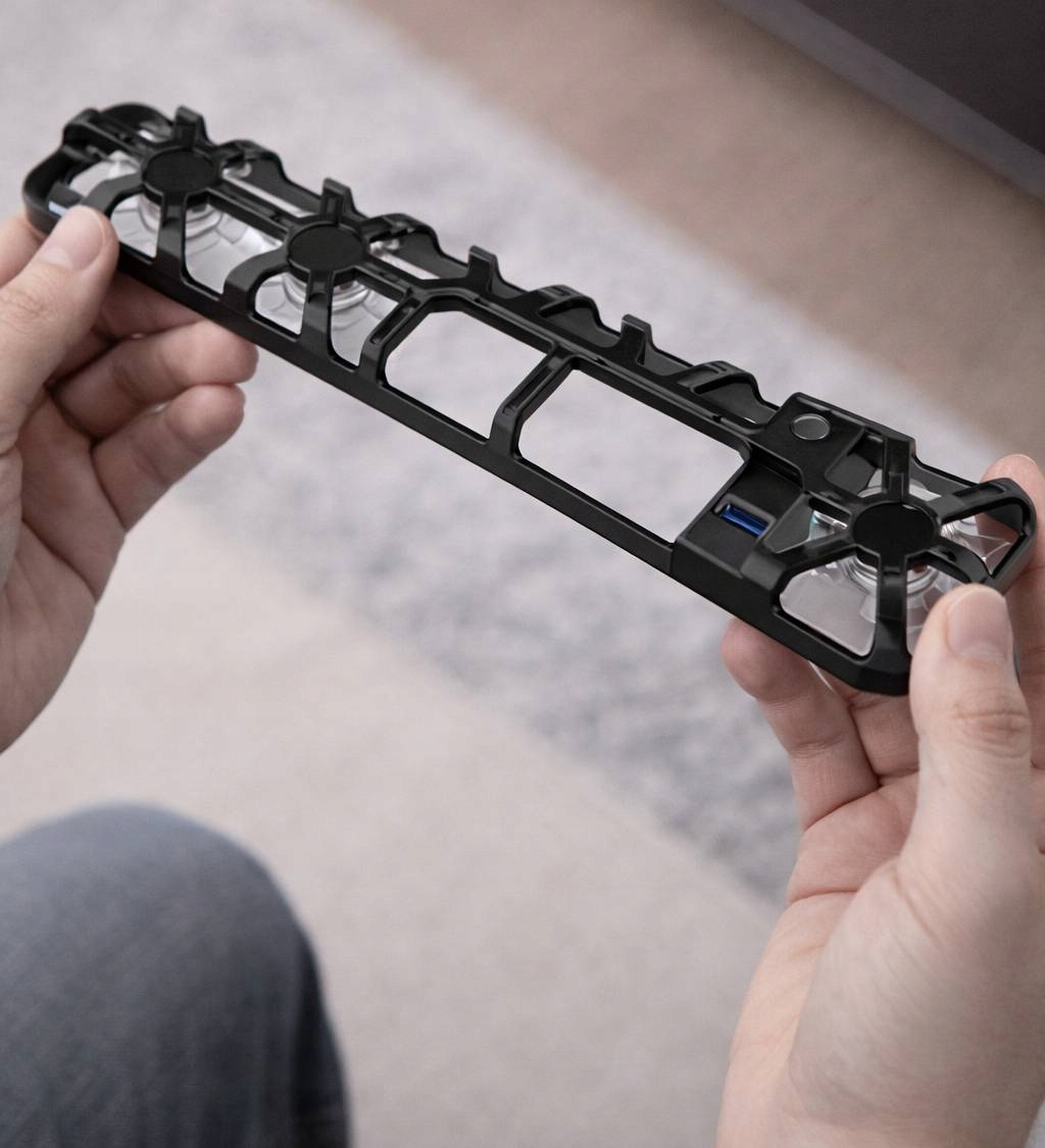WENTYLATOR CHŁODZĄCY TERMICZNY TP5-3538 DO PS5 SLIM CZARNY DOBE - Import z systemu magazynowego