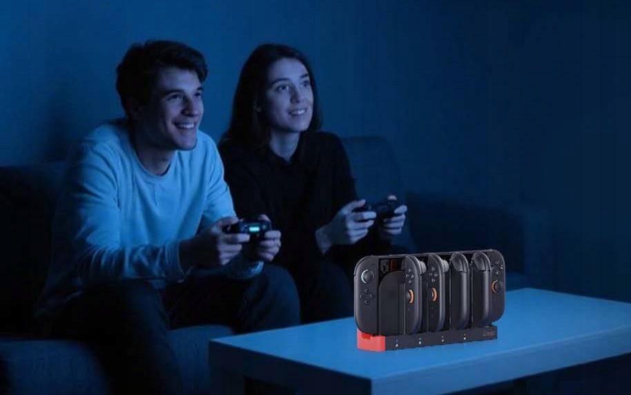 STACJA ŁADUJĄCA 4W1 DO JOY-CON 2 JOYCON2 NINTENDO SWITCH 2 - Import z systemu magazynowego