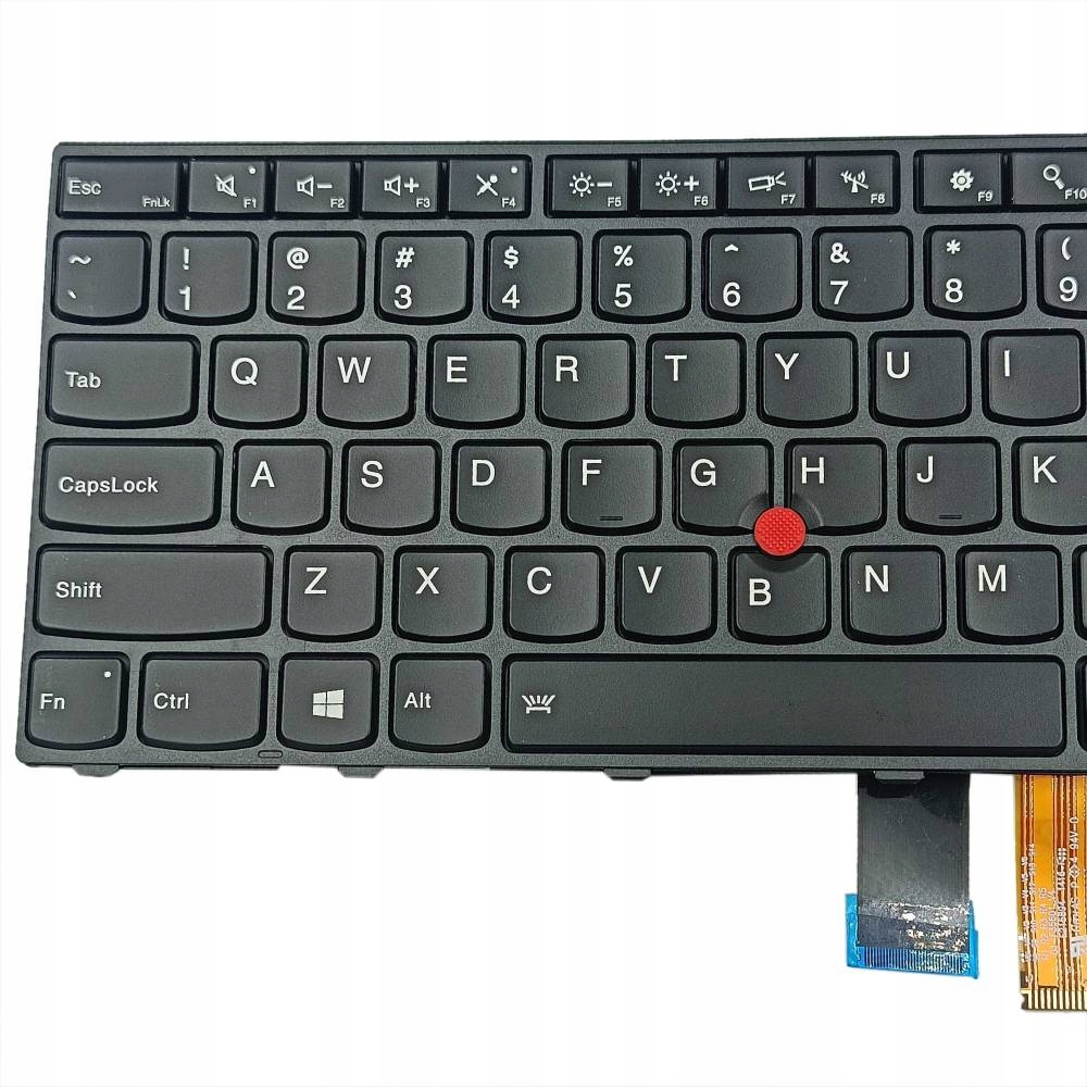 KLAWIATURA DO LAPTOPA LENOVO THINKPAD E540 E53 E545 L540 T550 T540 W540 04Y2426 L560 00PA596 L540 E540 E545 W540 T550 CZARNA Z - Klawiatury do laptopów