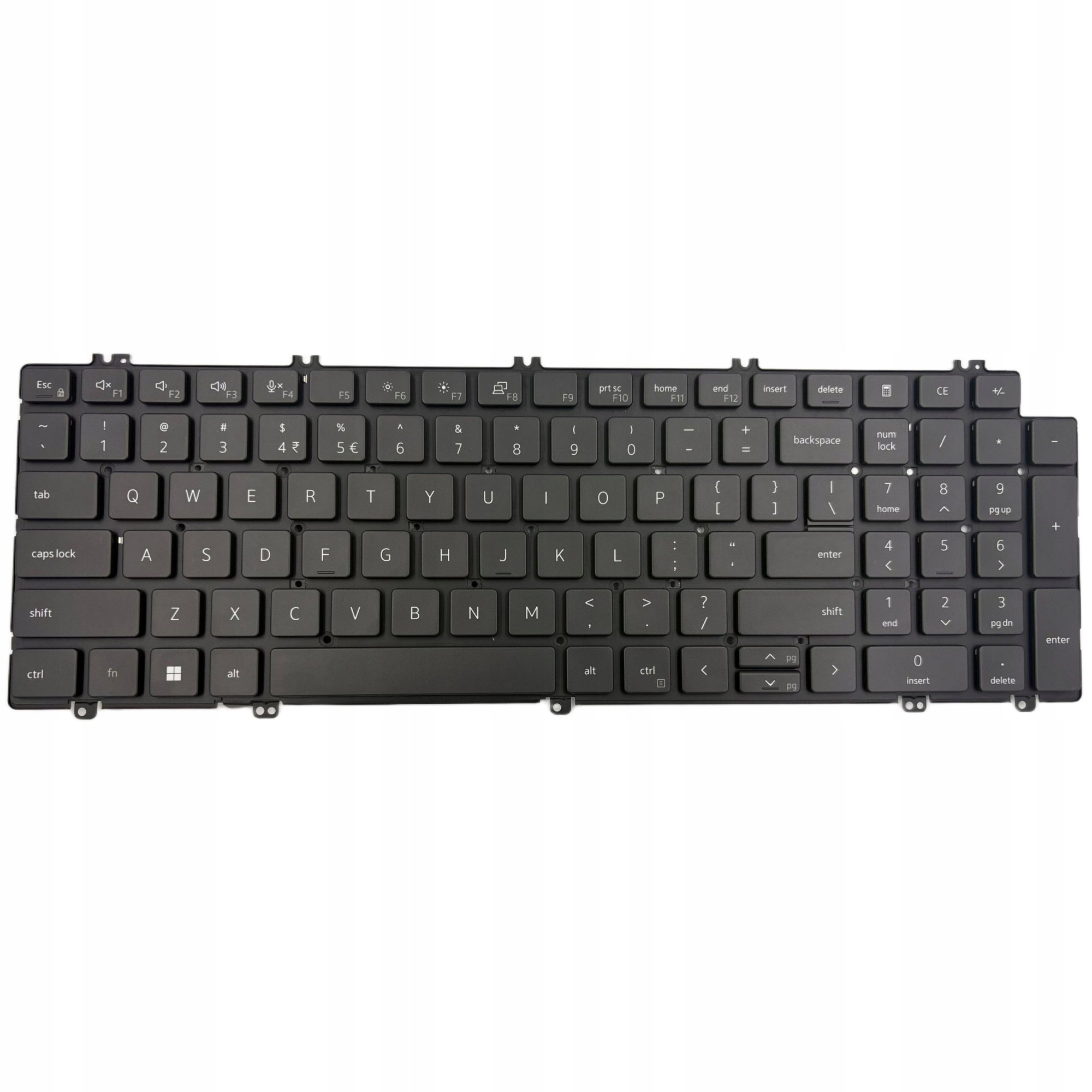 DELL US CZARNA LATITUDE 5520 5531 5540 3560 3570 7670 7770 7780 - Klawiatury do laptopów