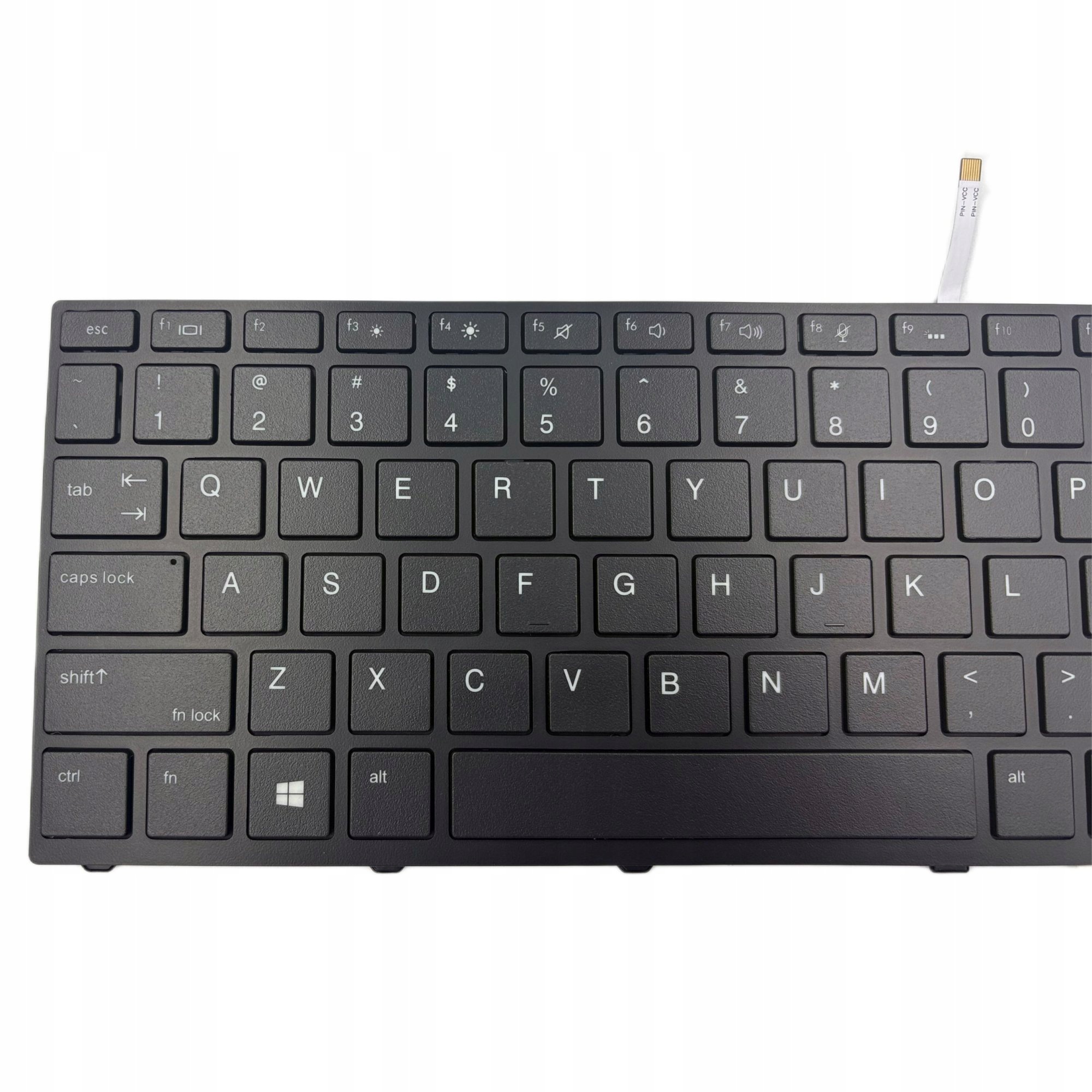 KLAWIATURA HP PROBBOK 450 455 470 G5 CZARNA Z RAMKĄ US Z PODŚWIETLENIEM LED - Import z systemu magazynowego