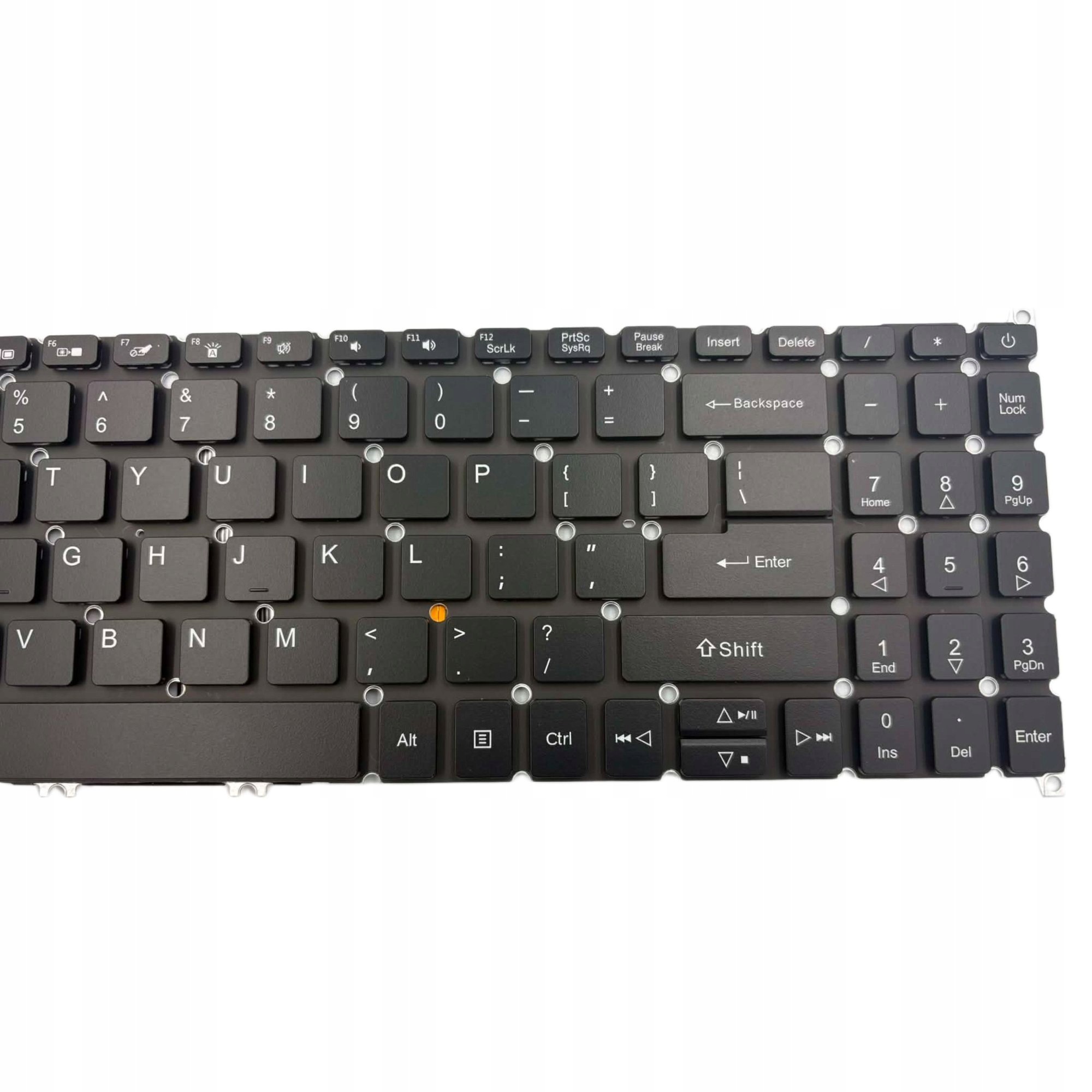 KLAWIATURA ACER ASPIRE A515 A315 E5 F5-573 F5-771 V15 V5 CZARNA US Z PODŚWIETLENIEM LED - Klawiatury do laptopów