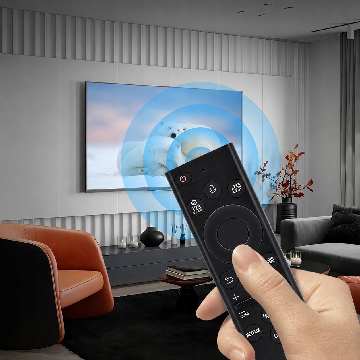 PILOT DO TELEWIZORA SAMSUNG CZARNY BEZ BATERII - Import z systemu magazynowego