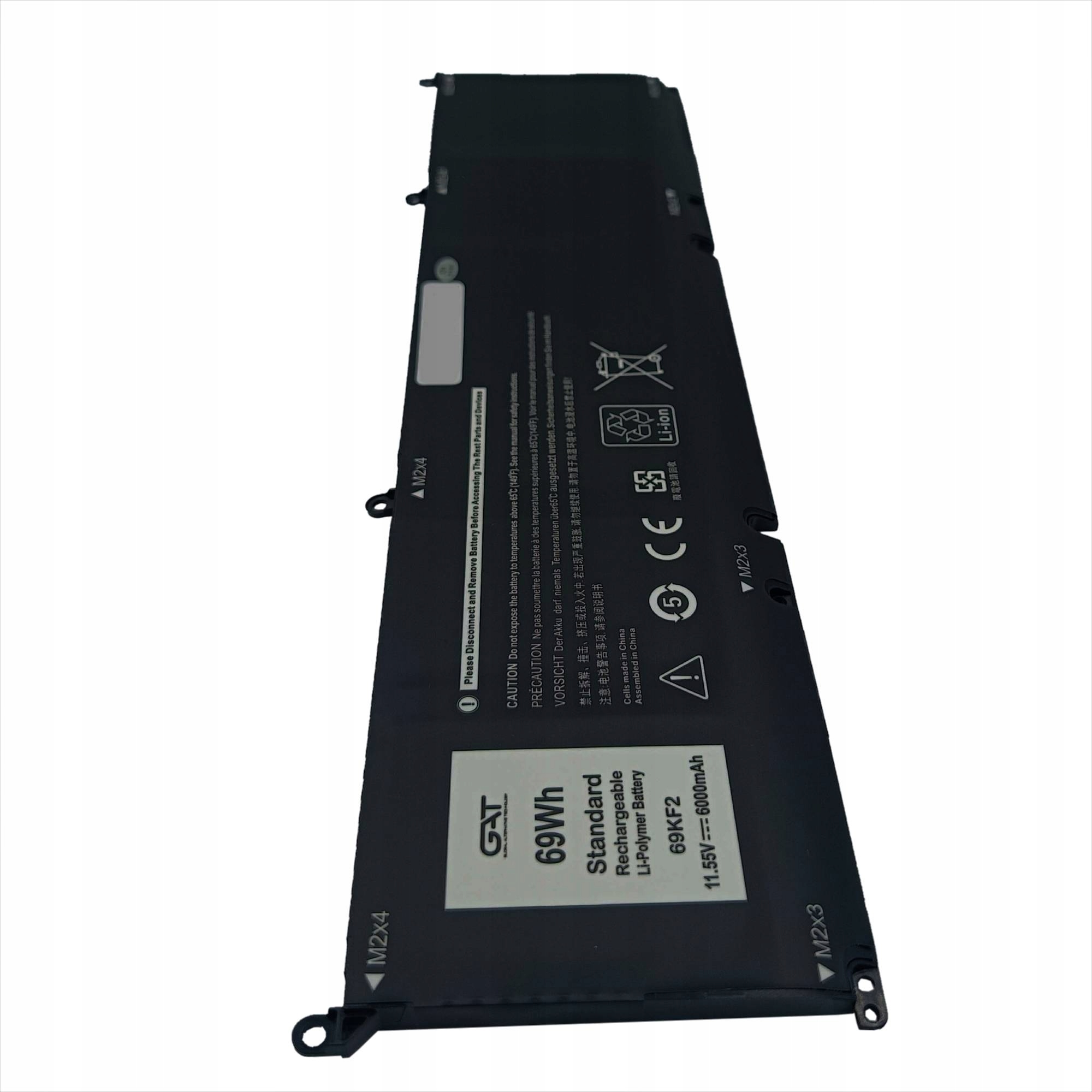 BATERIA DO DELL DVG8M 8FCTC 6000mAh 11,55V GAT - Baterie do laptopów