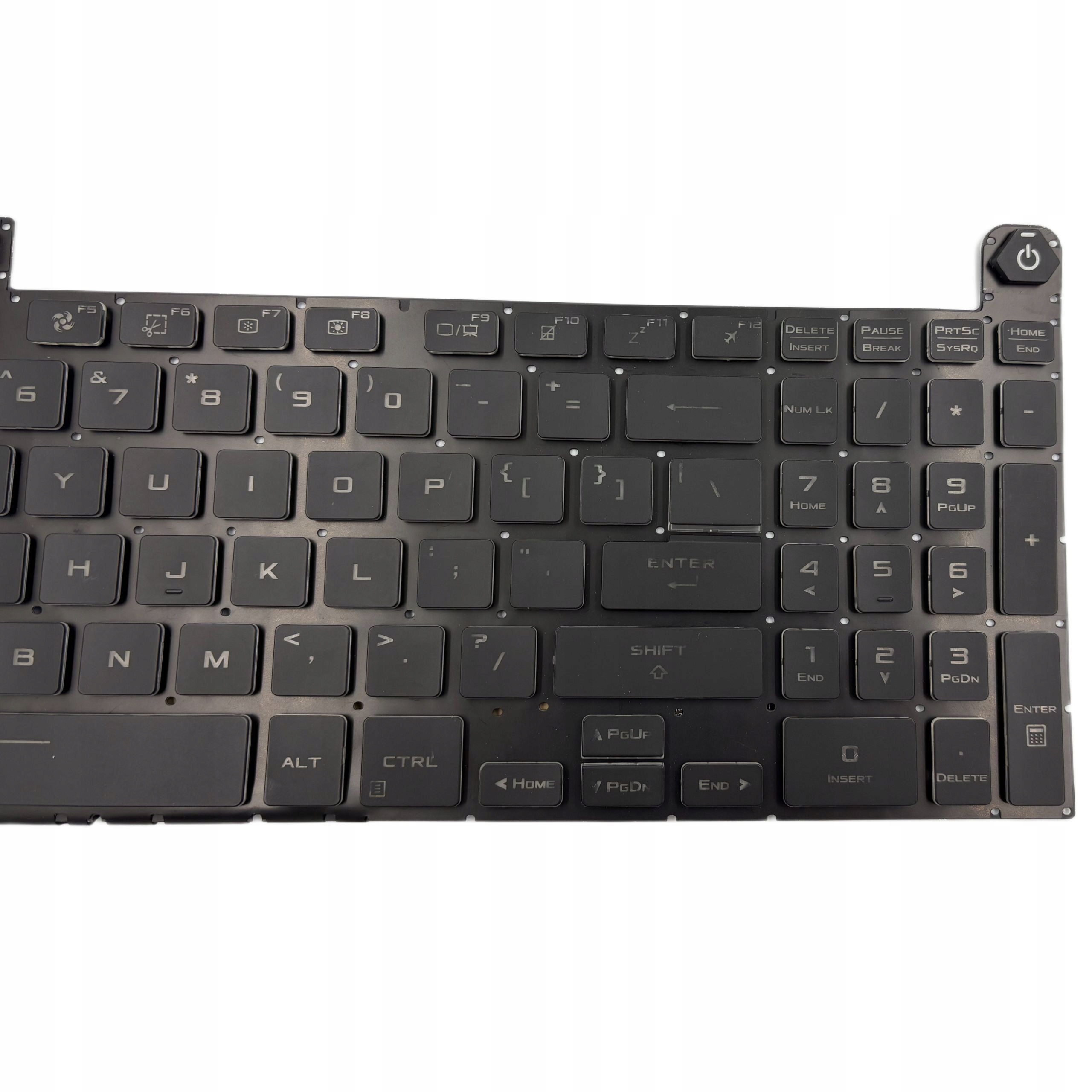 KLAWIATURA US ASUS TUF FA507 FA507NU FA507NV FA507XI FX507Z Z PODŚWIELTENIEM LED R - Klawiatury do laptopów