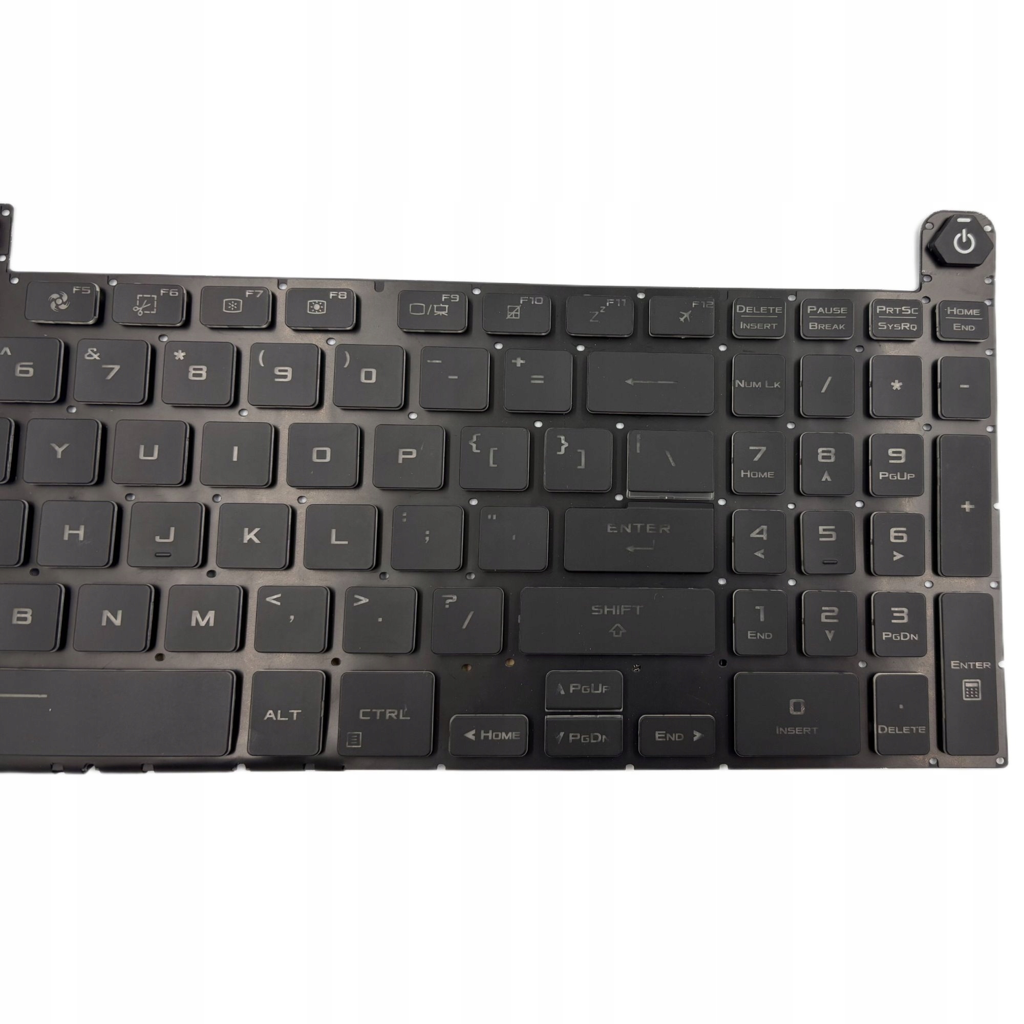 KLAWIATURA US ASUS TUF FA507 FA507NU FA507NV FA507XI FX507Z Z PODŚWIELTENIEM LED RGB  + OPAKOWANIE KGAT - Klawiatury do laptopów