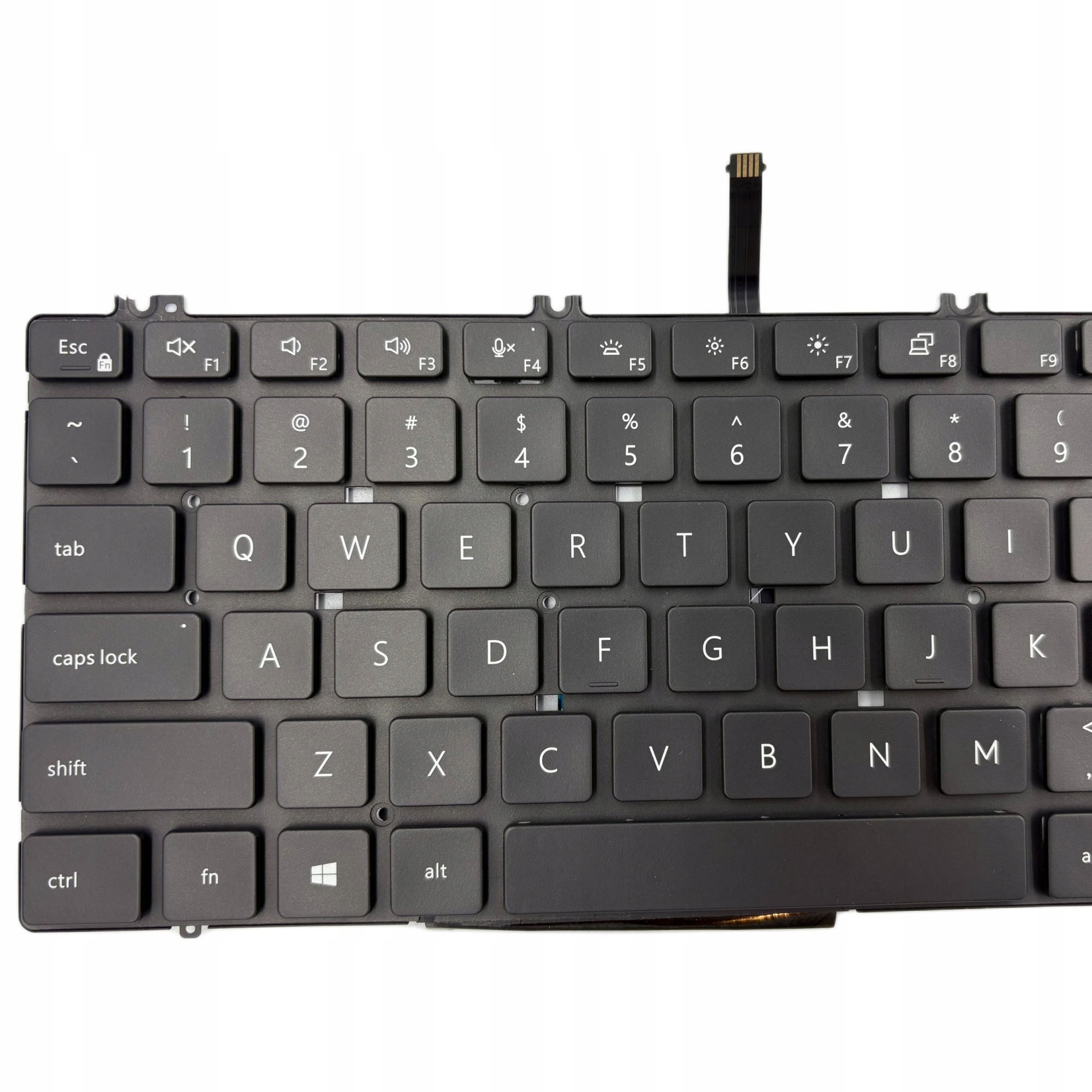 DELL US CZARNA DELL PRECISION 7550 7750 7560 7760 Z PODŚWIETLENIEM LED + OPAKOWANIE KGAT - Klawiatury do laptopów