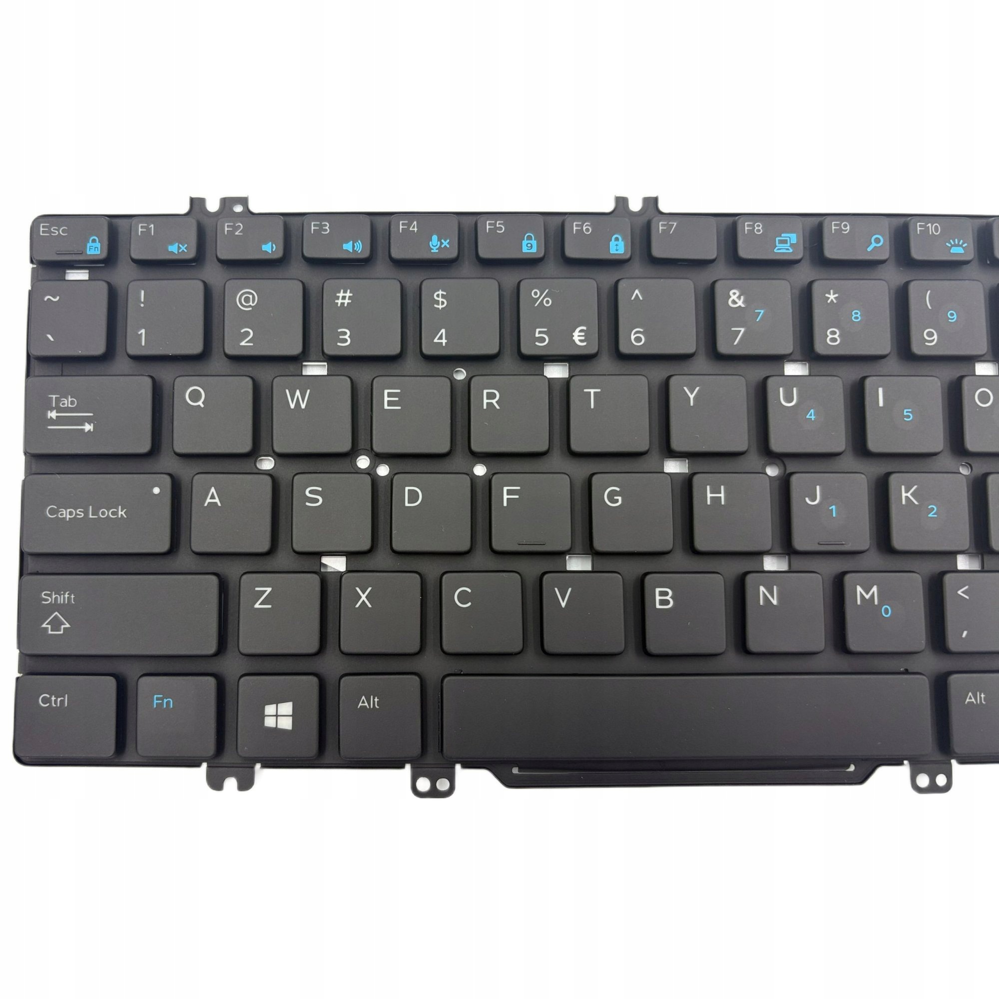 DELL US CZARNA LATITUDE 7380 7389 7390 7280 7290 5280 5288 5289 5290 Z PODŚWIETLENIEM LED - Klawiatury do laptopów