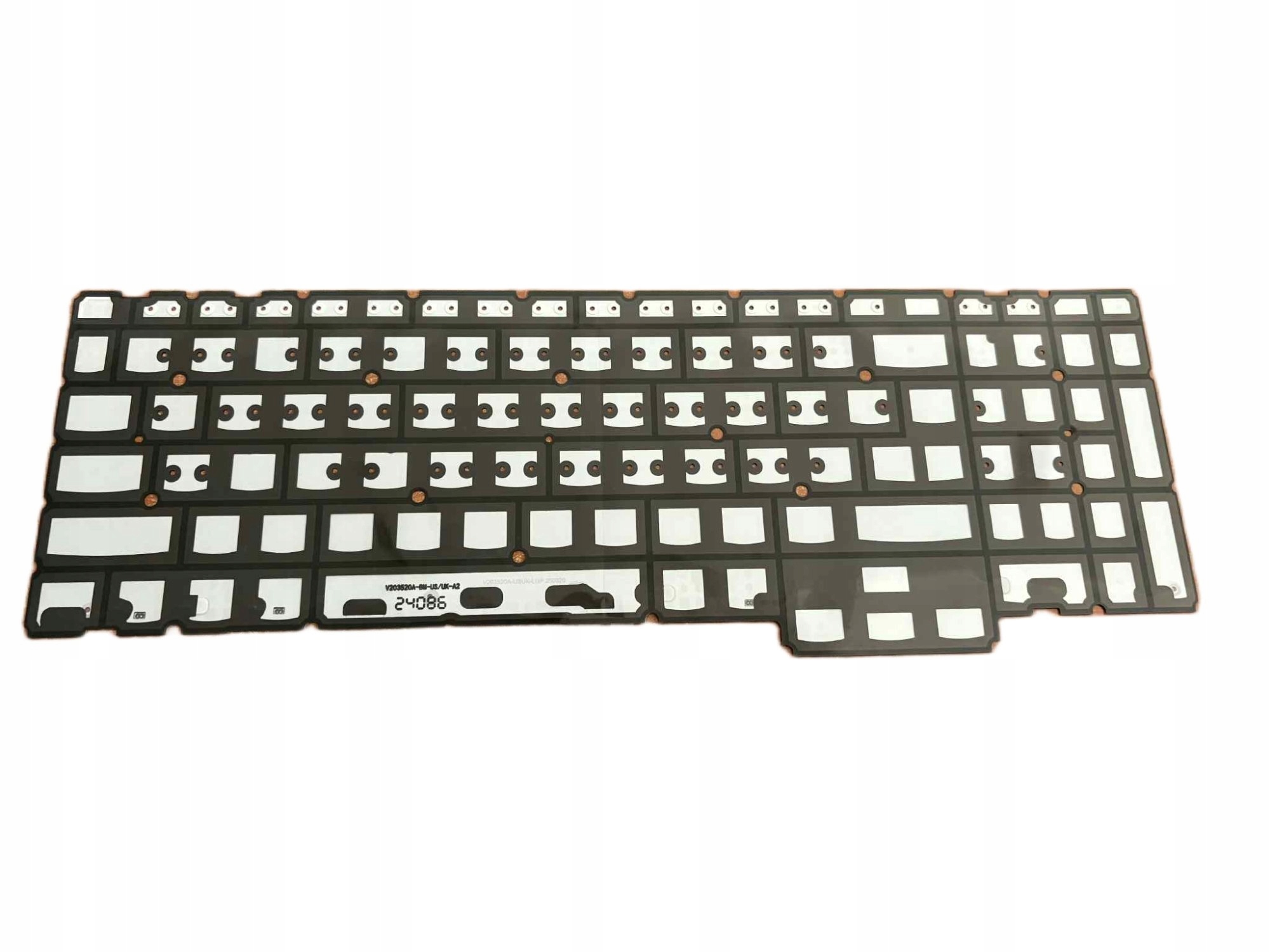 KLAWIATURA LENOVO US SZARA Slim 7 16ARH7, 7 16IAH7, 7 Pro 16ACH6 PODŚWIETLANA BEZ RAMKI WIN10 V203520A-RF PUDEŁKO GAT - Klawiatury do laptopów
