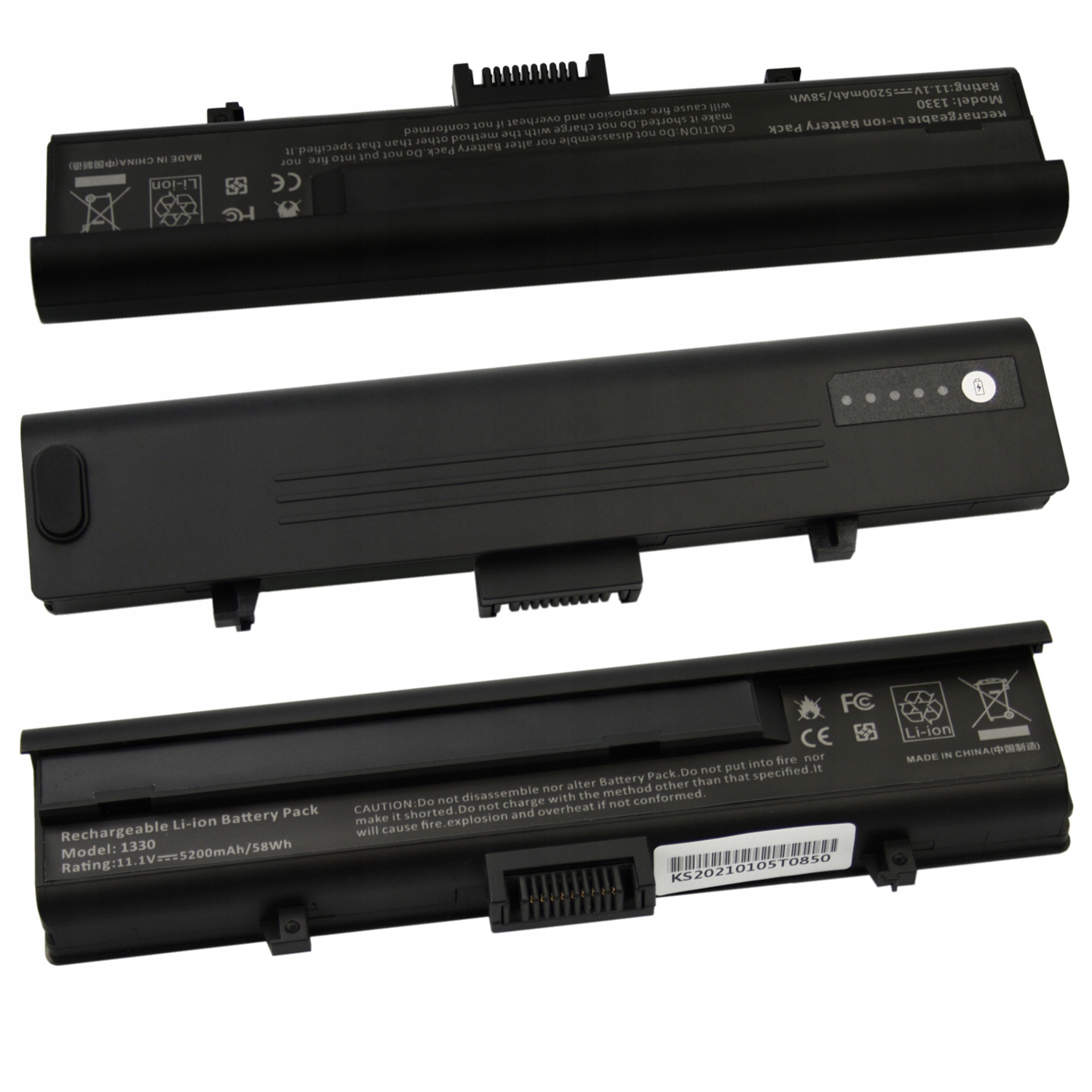 BATERIA AKUMULATOR DELL XPS M1330 M1350 M1330H PP25L WR050 - Baterie do laptopów