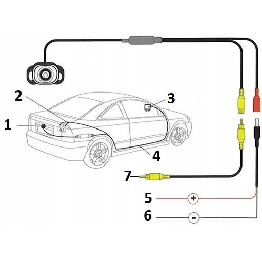 KAMERA COFANIA MITSUBISHI LANCER 2006-2011 - Kamery cofania