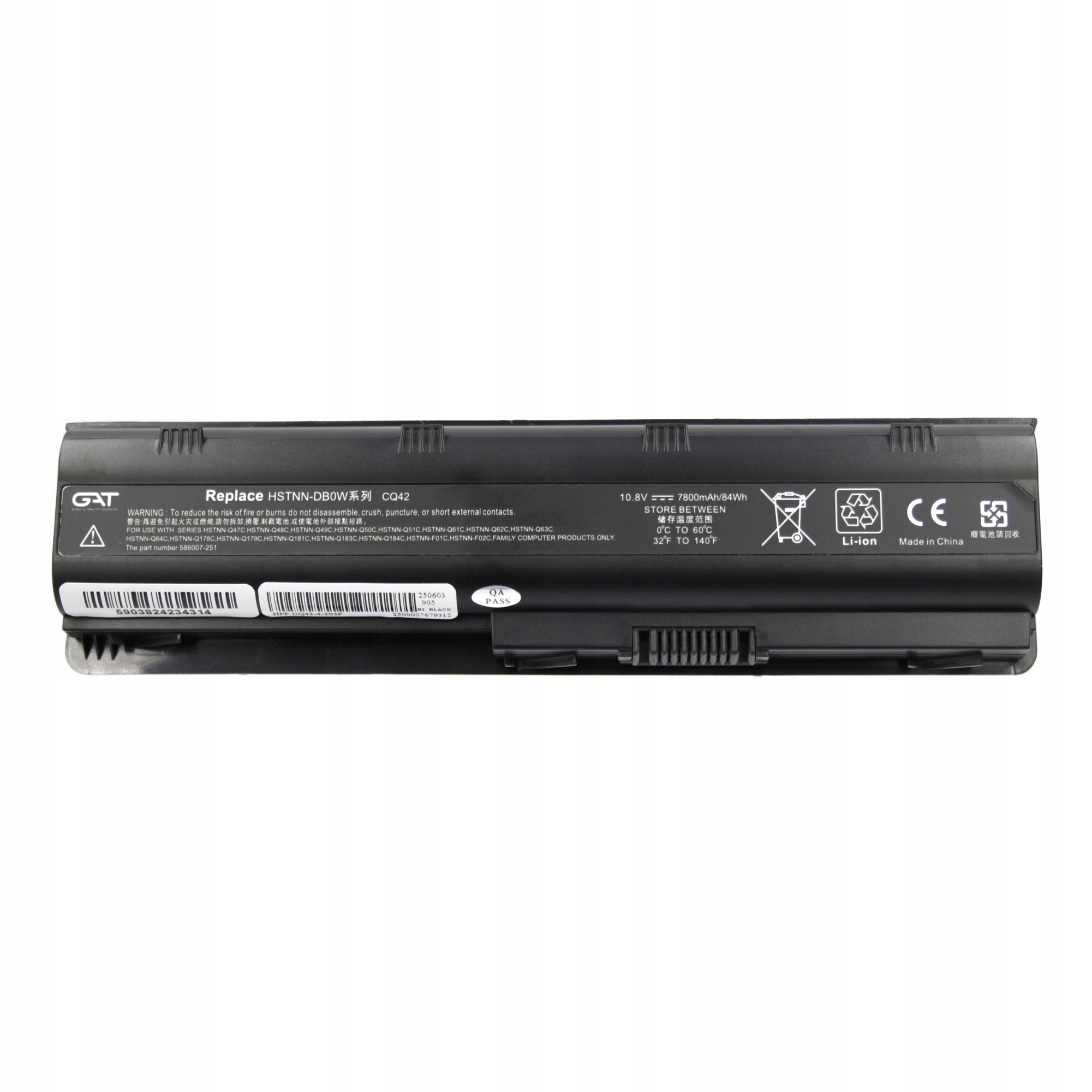 BATERIA AKUMULATOR HP G62 G72 COMPAQ CQ62 CQ72 PRESARIO CQ56 - Baterie do laptopów