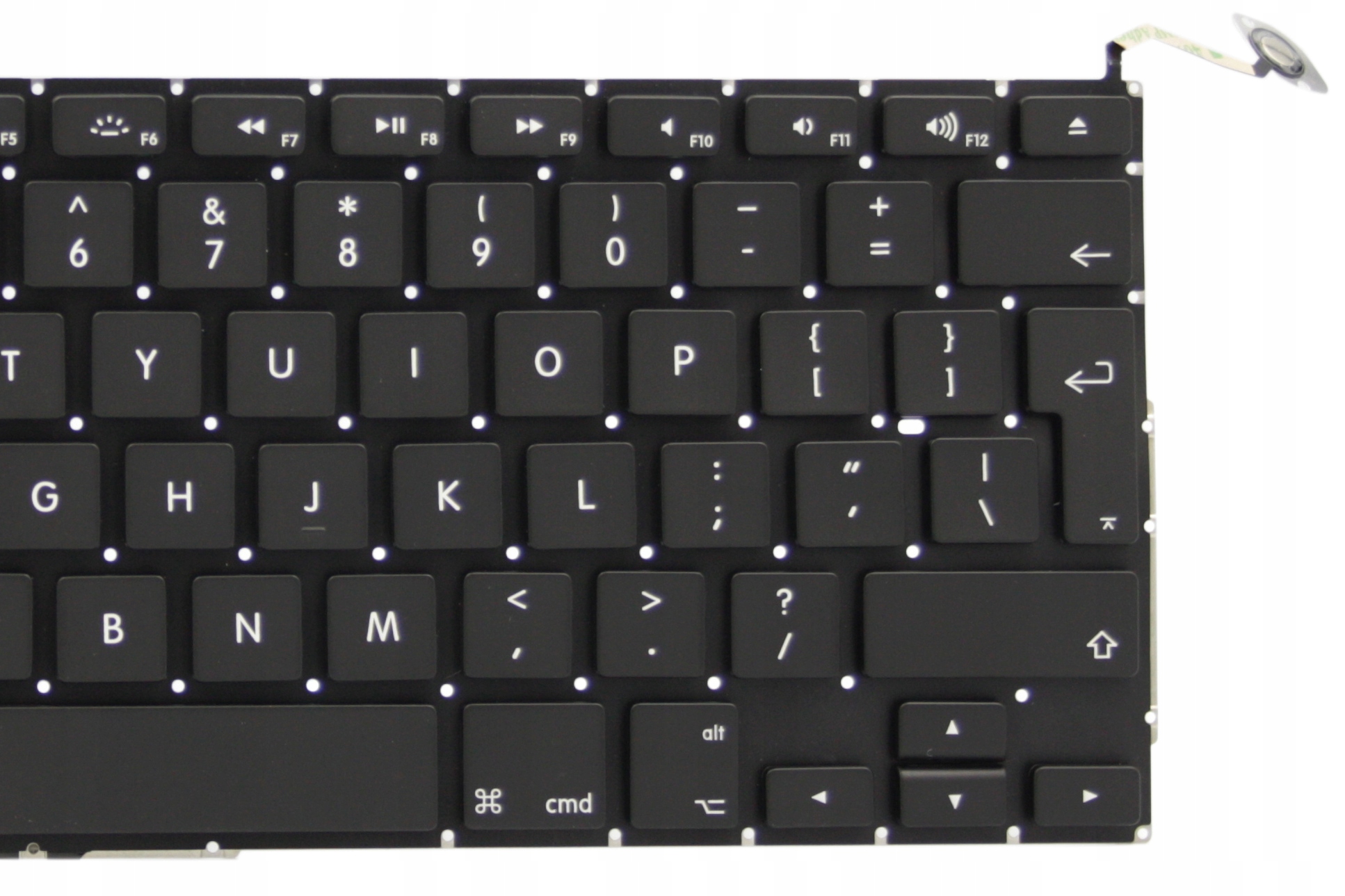 KLAWIATURA APPLE UI MACBOOK A1286 PRO 15 - Klawiatury do laptopów