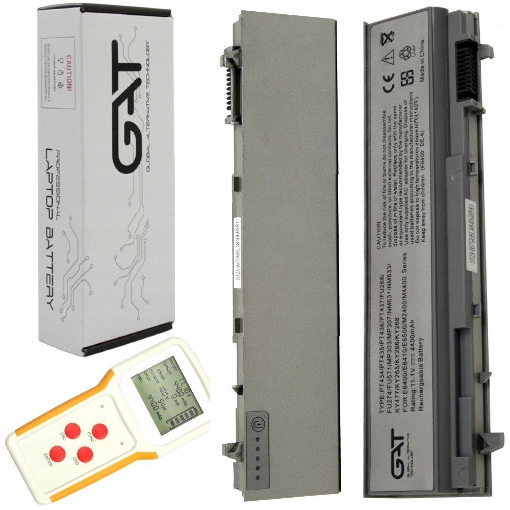 BATERIA AKUMULATOR DELL LATITUDE E6400 E6410 E6500 E6510 - Baterie do laptopów